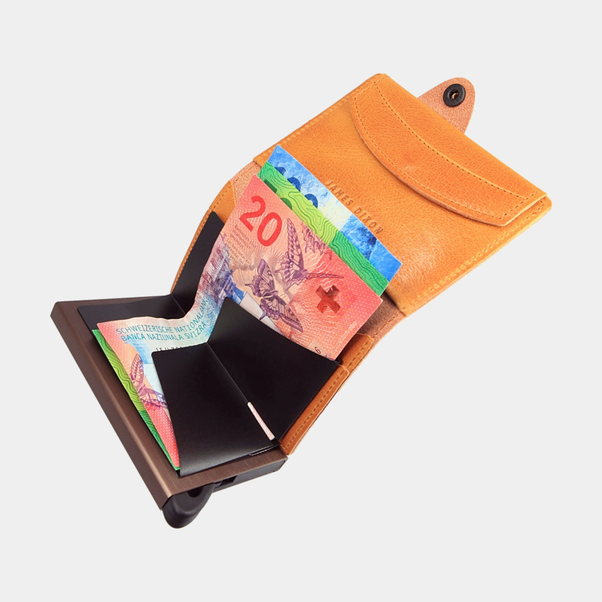 Ochre - Classic - Monedero - Botón - Cartera