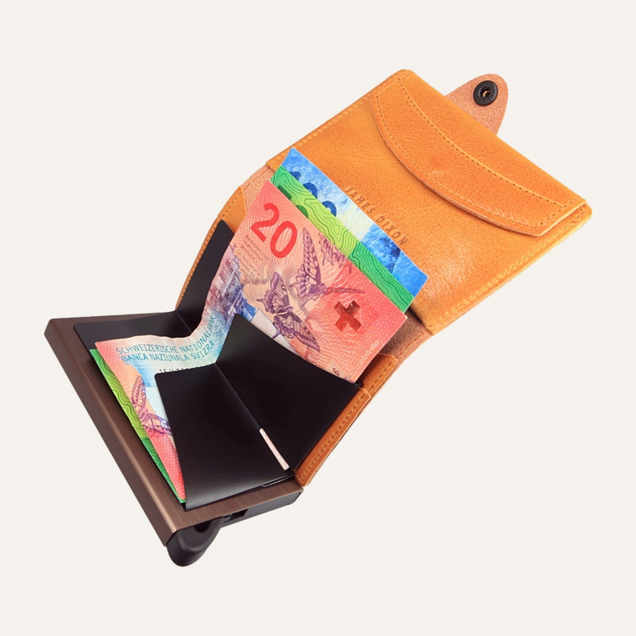 Ochre - Classic - Coin Pocket - Snap - Wallet
