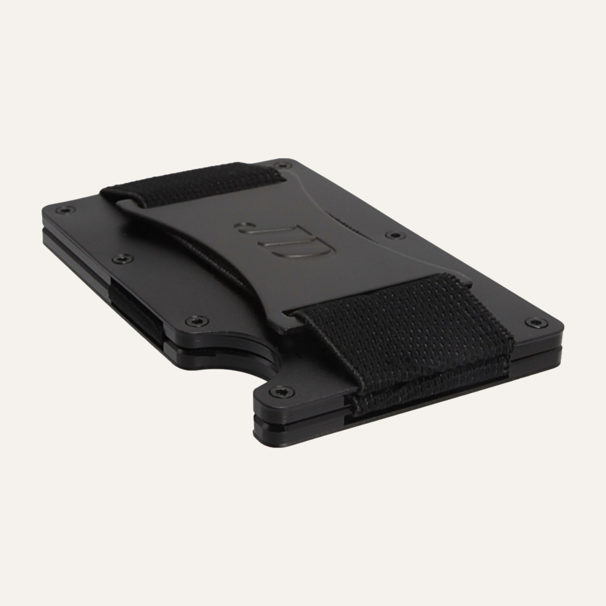 Black - Aluminium - Kontanthållare - Korthållare