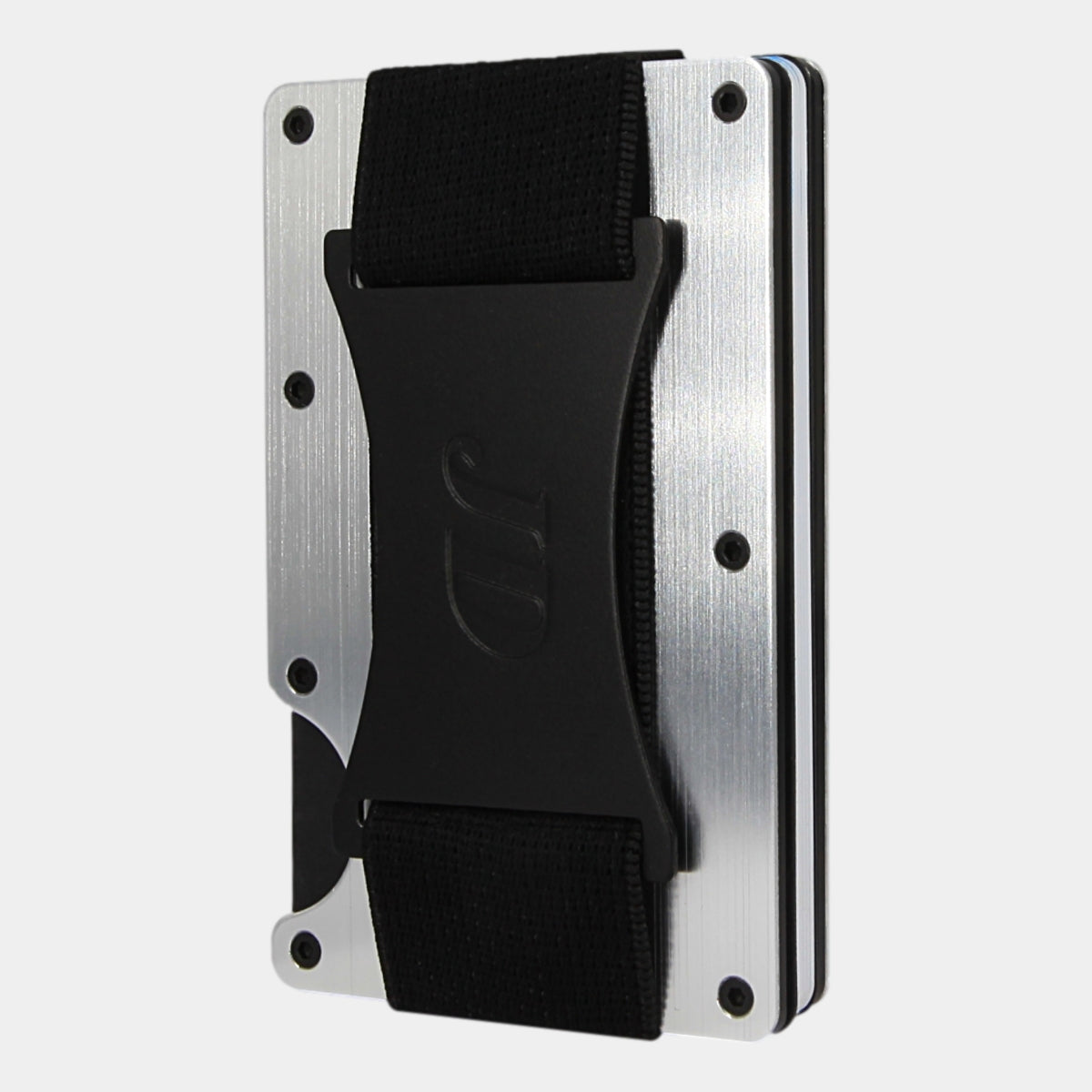 Silver - Brushed Aluminium - Banda Billetes - Tarjetero