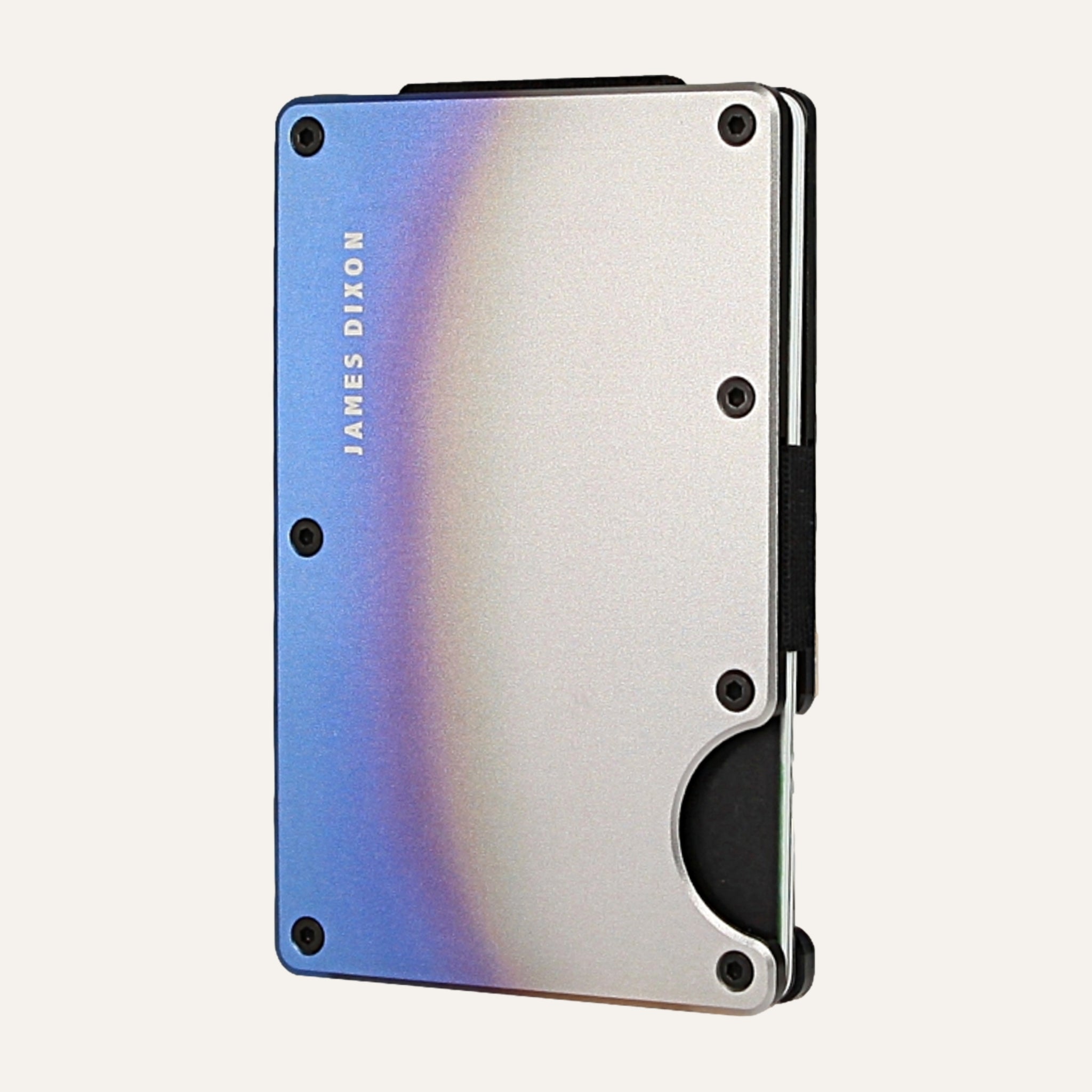 Cosmic Burnt - Aluminium - Fermasoldi - Portacarte