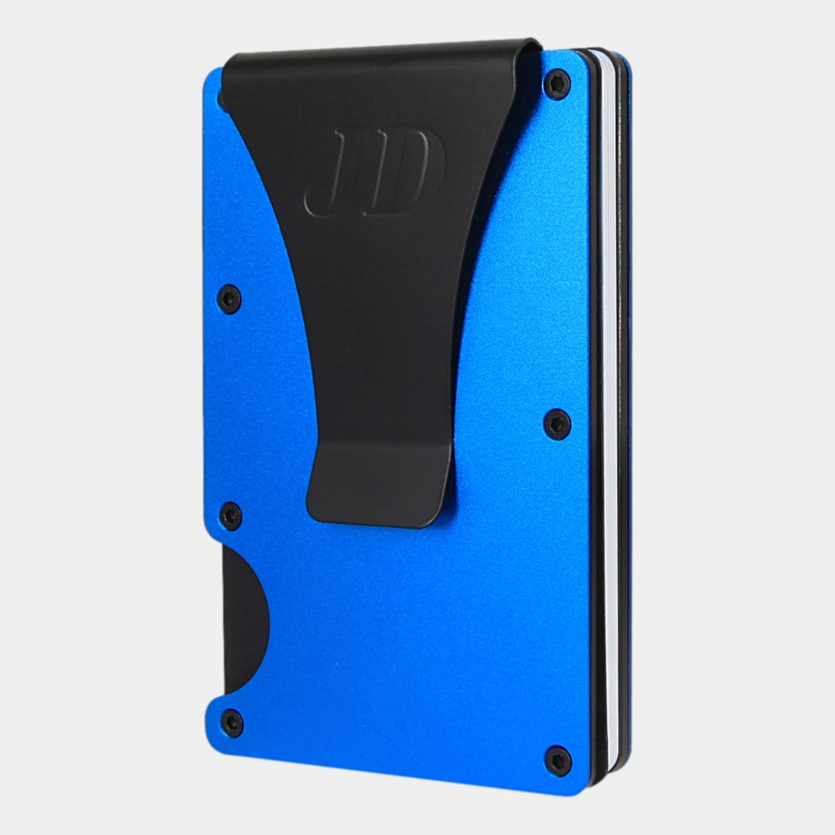 Electric Blue - Aluminium - Sujeta Billetes - Tarjetero