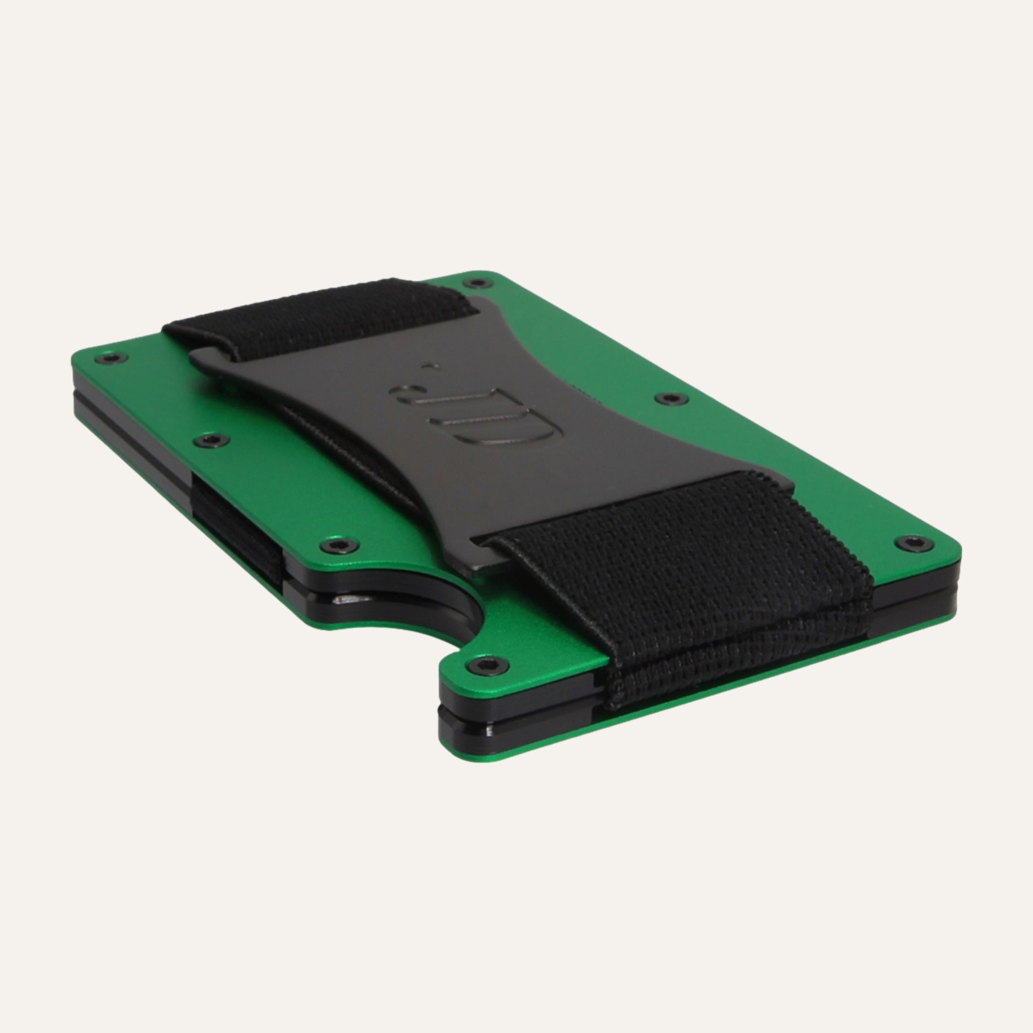 Electric Green - Aluminium - Kontanthållare - Korthållare