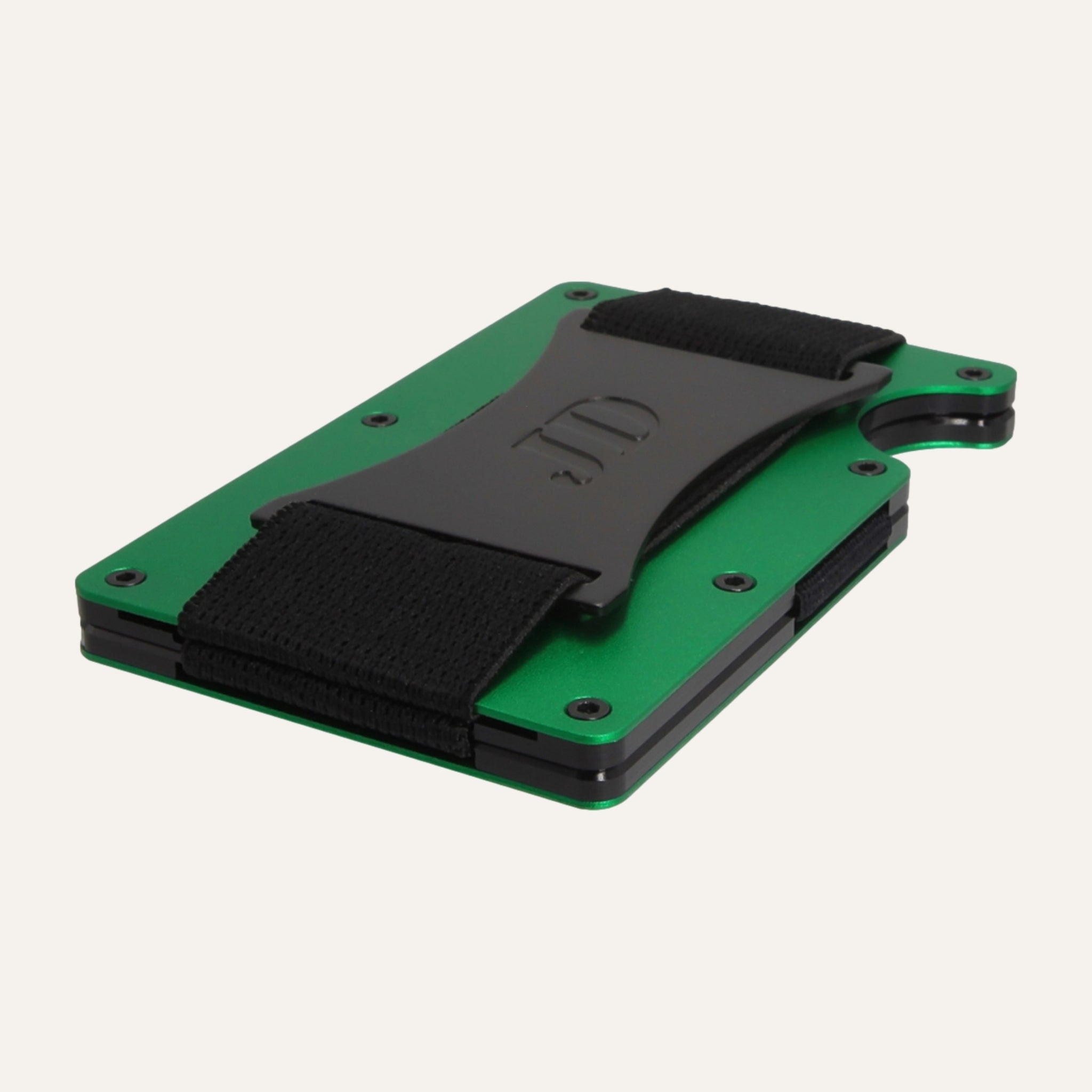 Electric Green - Aluminium - Kontanthållare - Korthållare