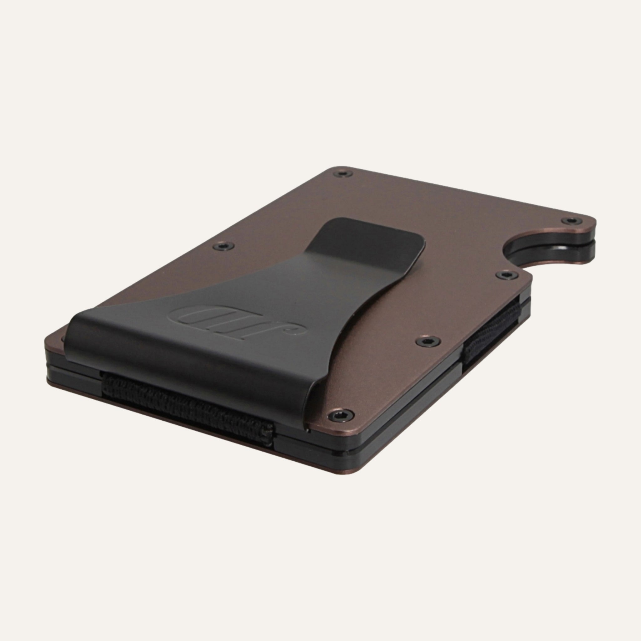 Brown Espresso - Aluminium - Money Clip - Wallet