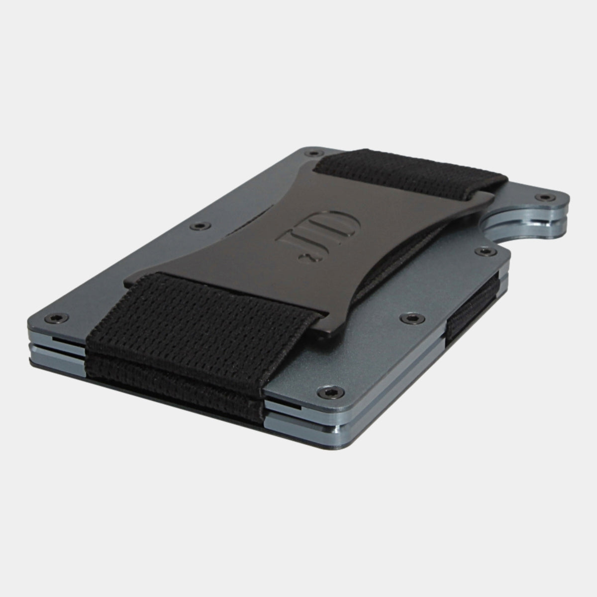 Grey Outer Space - Aluminium - Cash Strap - Wallet