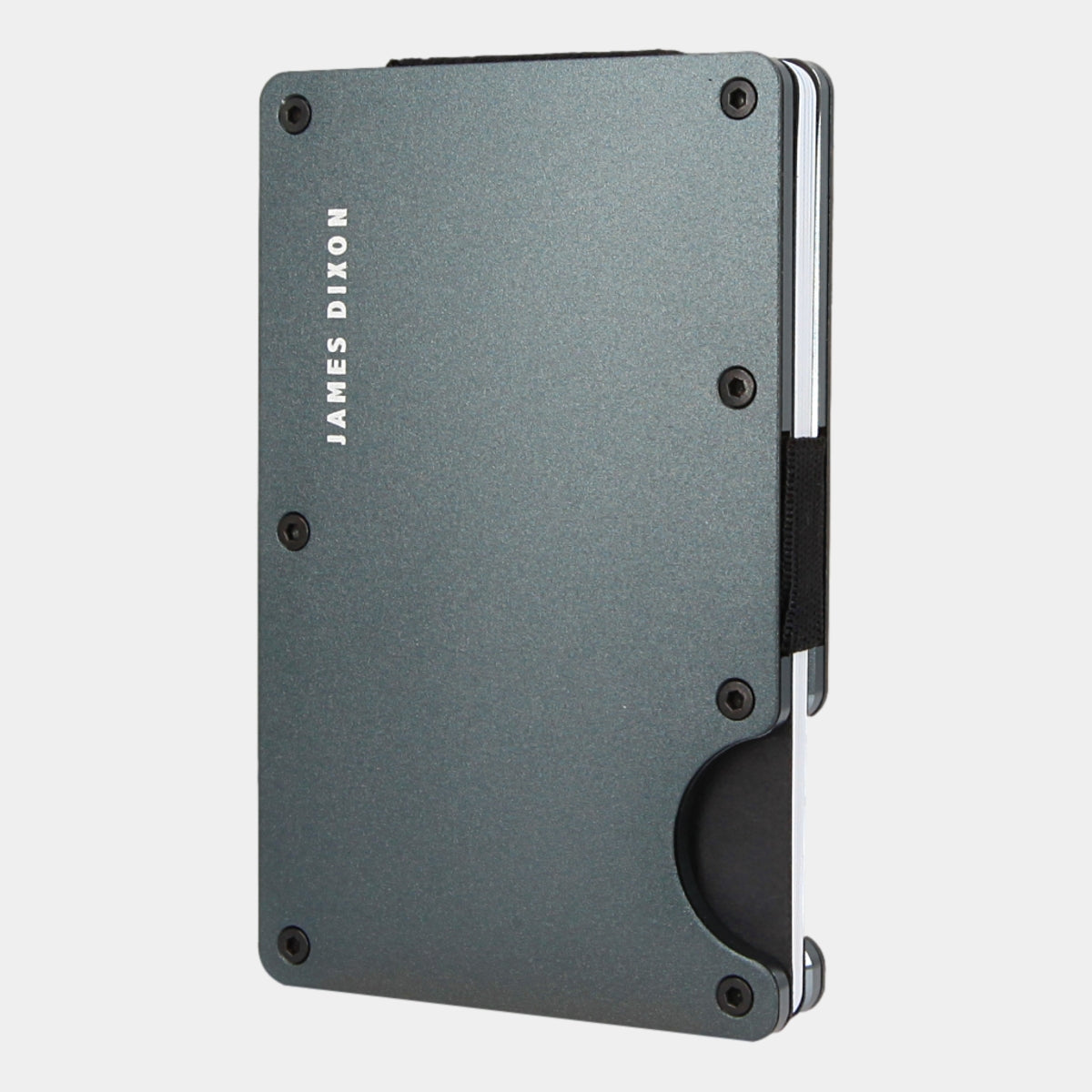 Grey Outer Space - Aluminium - Cash Strap - Wallet