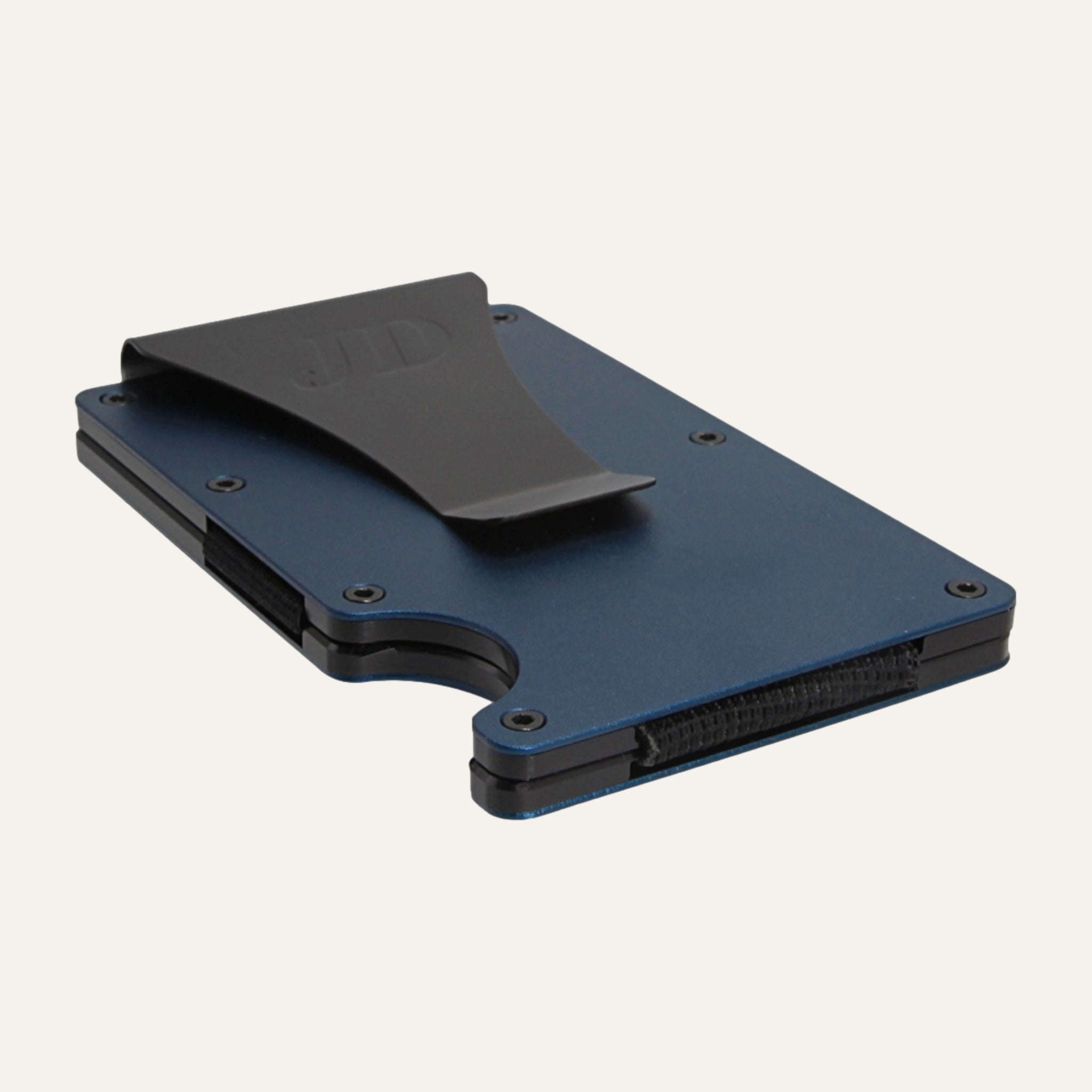 Petrol Blue - Aluminium - Money Clip - Wallet