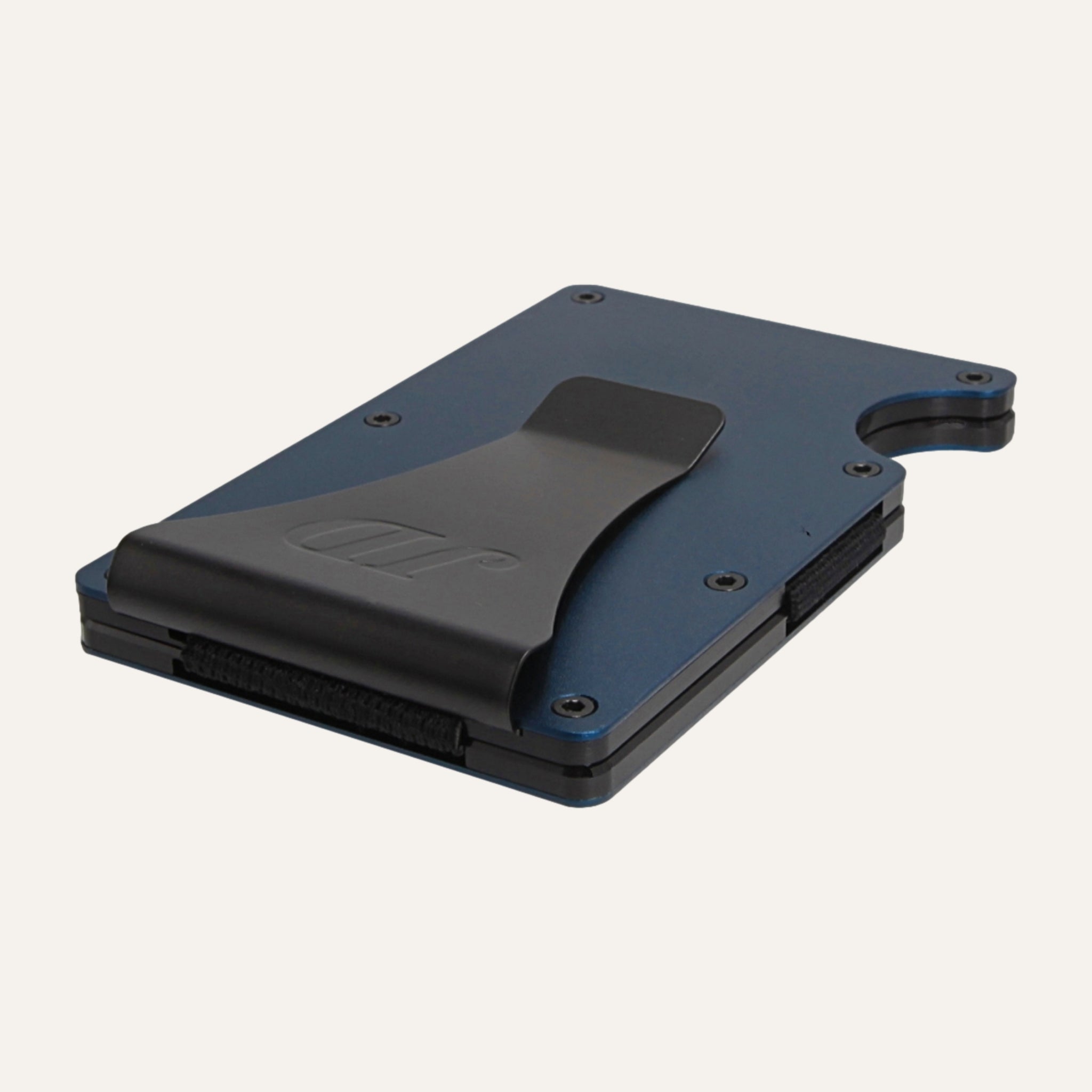 Petrol Blue - Aluminium - Money Clip - Wallet