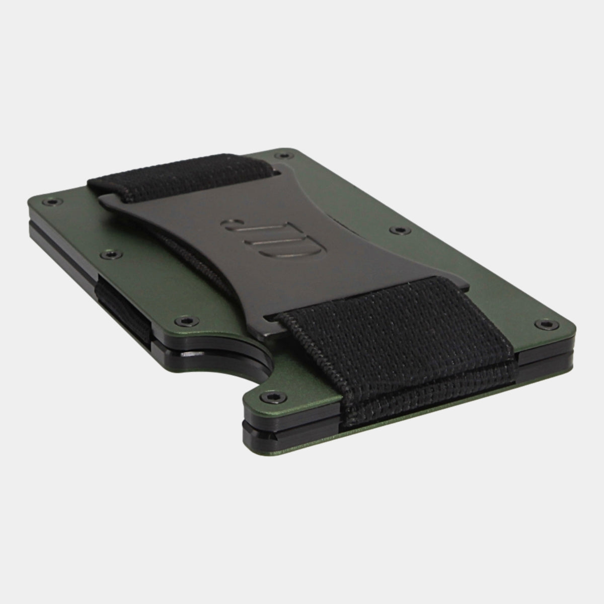 Pine Green - Aluminium - Banda Billetes - Tarjetero