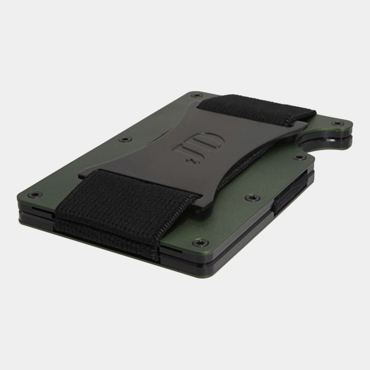 Pine Green - Aluminium - Banda Billetes - Tarjetero