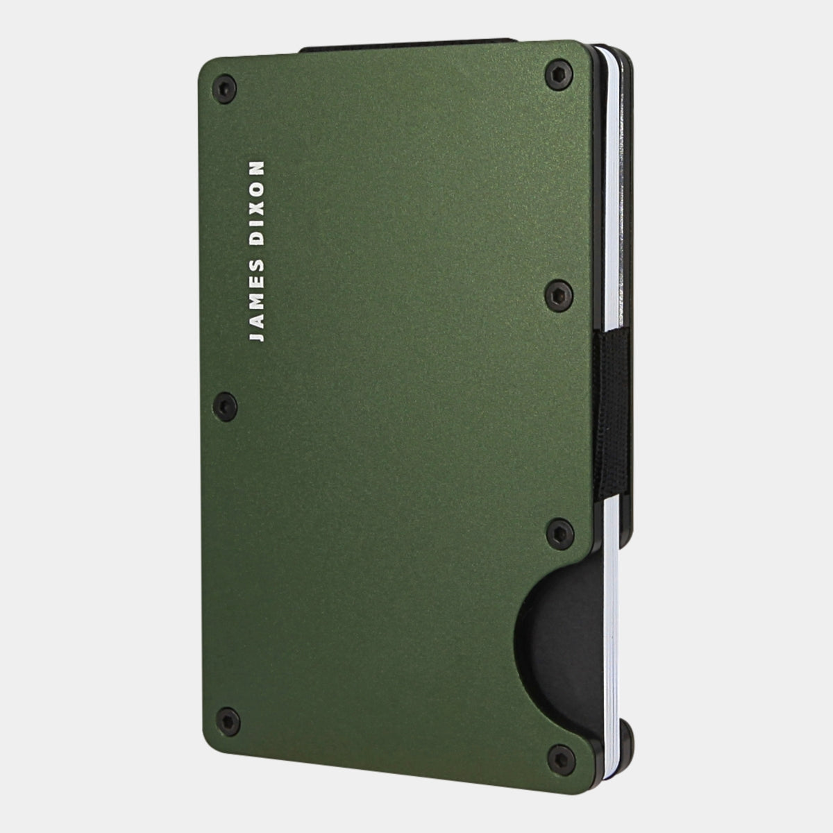 Pine Green - Aluminium - Banda Billetes - Tarjetero