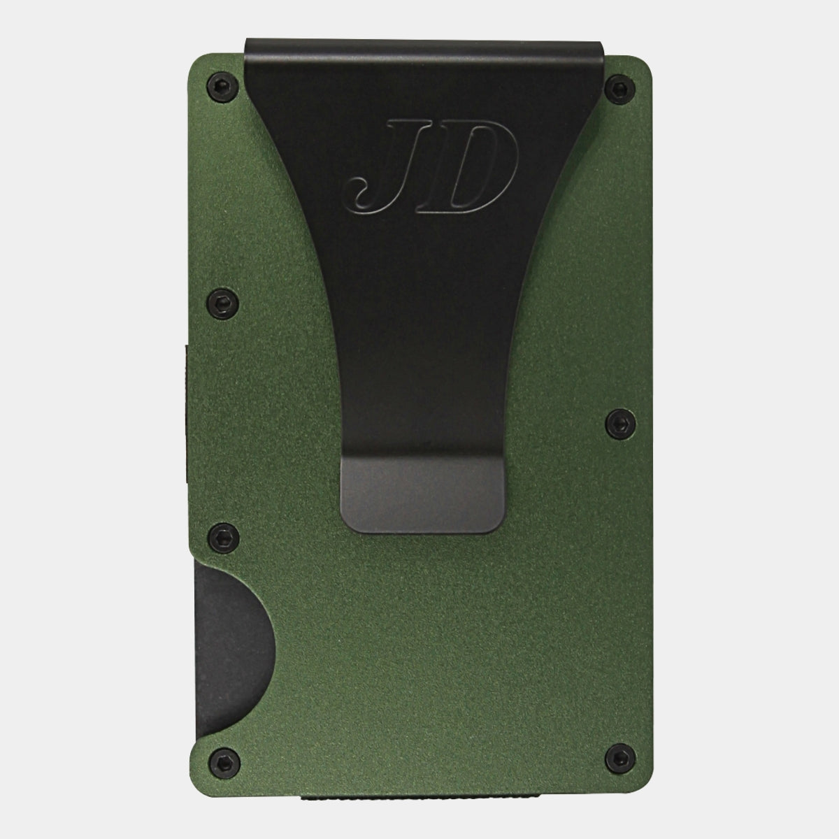 Pine Green - Aluminium - Sujeta Billetes - Tarjetero