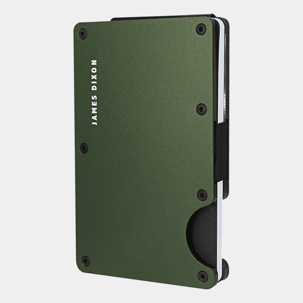 Pine Green - Aluminium - Sujeta Billetes - Tarjetero