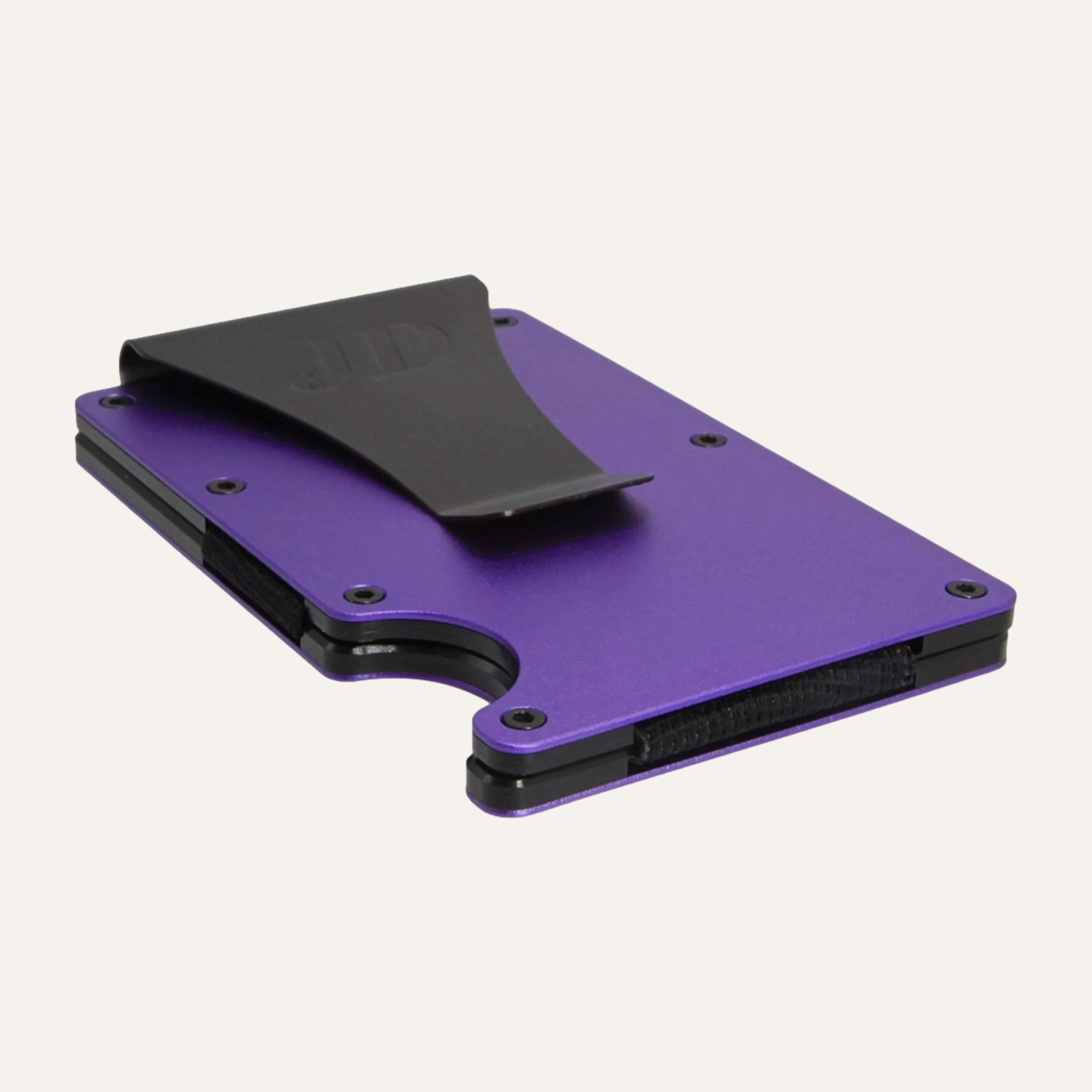 Purple - Aluminium - Money Clip - Wallet