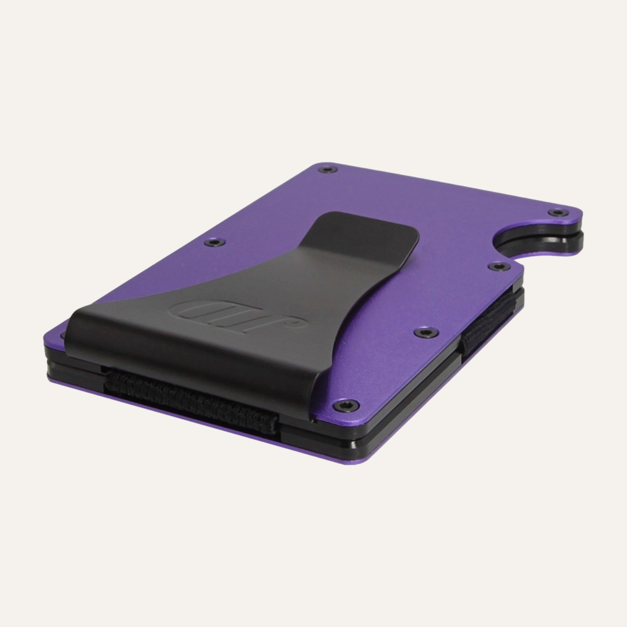 Purple - Aluminium - Money Clip - Wallet