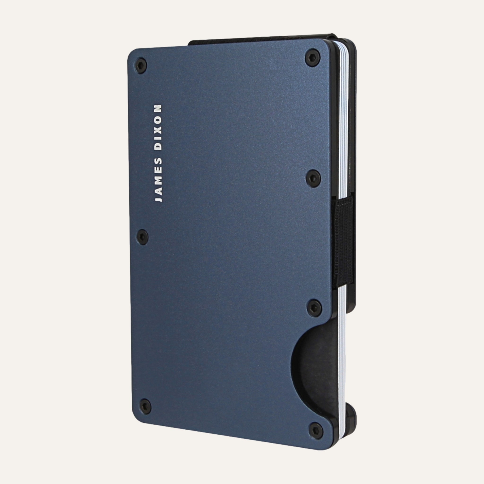 Steel Blue - Aluminium - Money Clip - Wallet