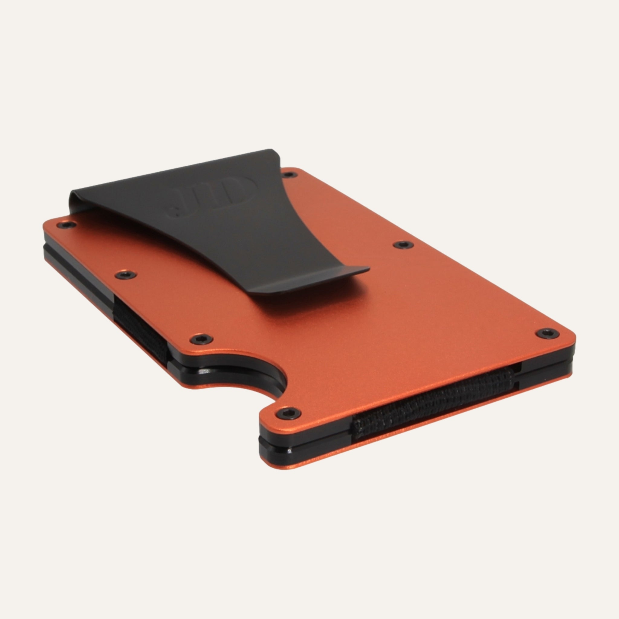 Orange Tangerine - Aluminium - Money Clip - Wallet