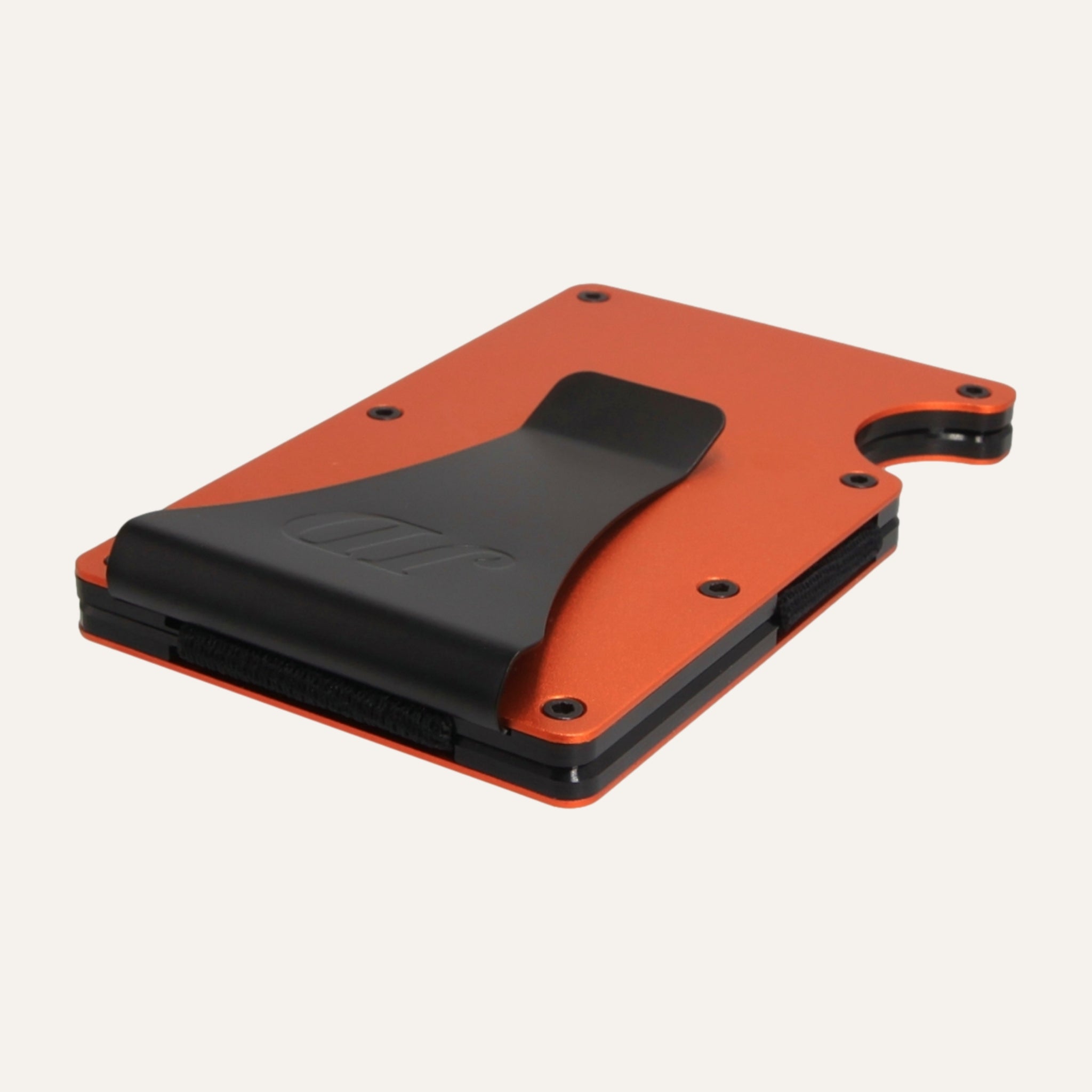 Orange Tangerine - Aluminium - Money Clip - Wallet