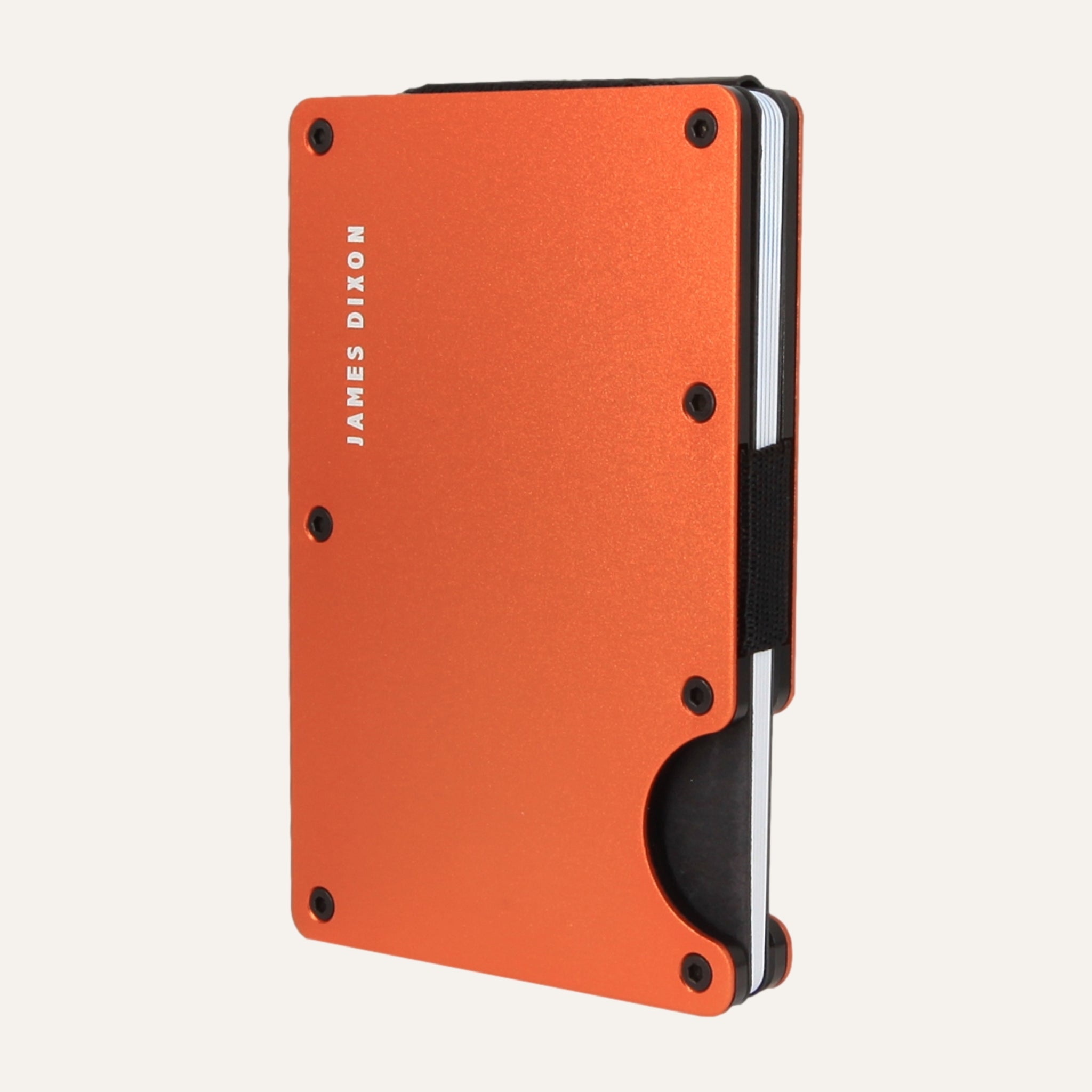 Orange Tangerine - Aluminium - Money Clip - Wallet