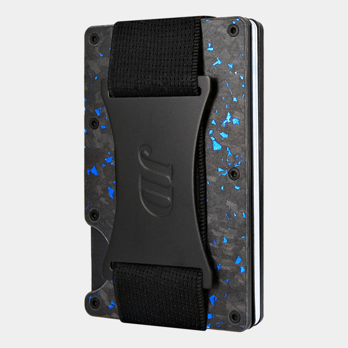 Black/Blue - Carbon - Fascia per banconote - Portacarte