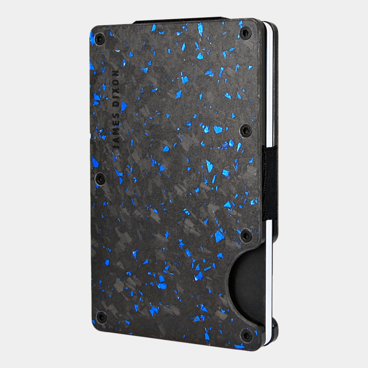 Black/Blue - Carbon - Banda Billetes - Tarjetero
