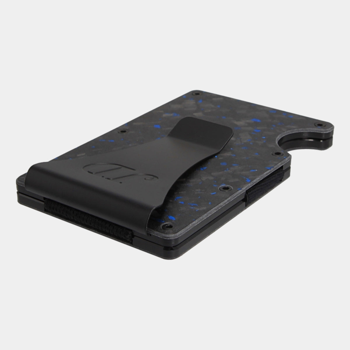 Black/Blue - Carbon - Money Clip - Wallet