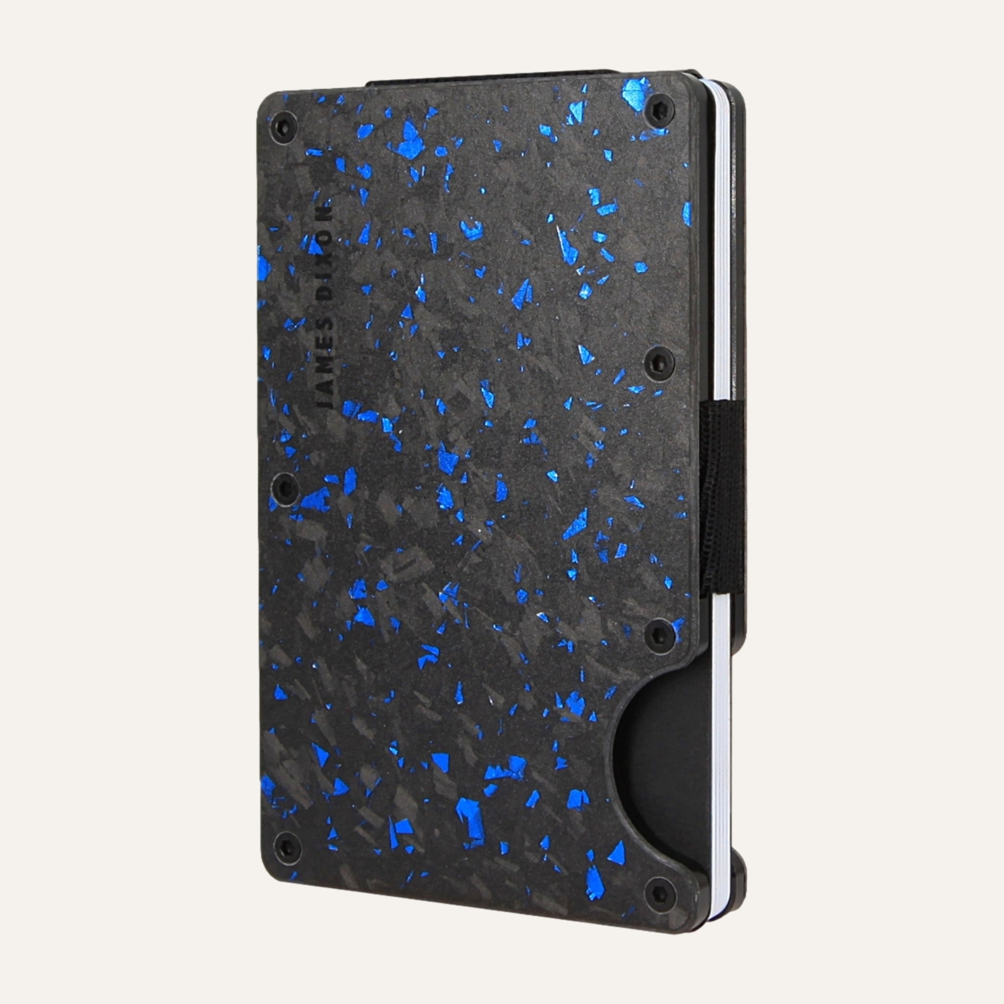 Black/Blue - Carbon - Money Clip - Wallet