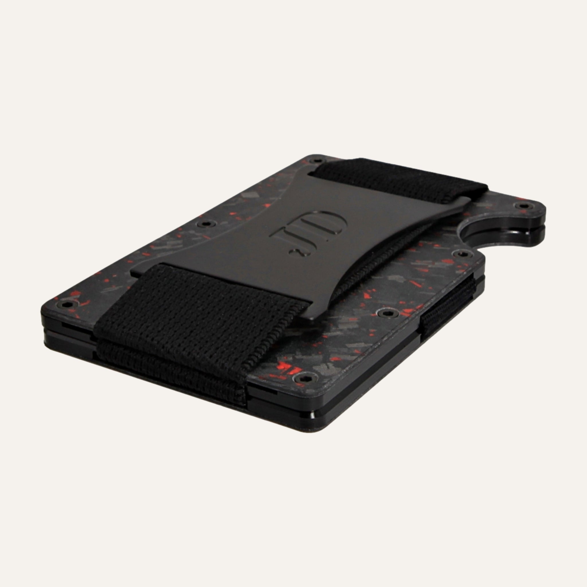Black/Red - Carbon - Cash Strap - Wallet