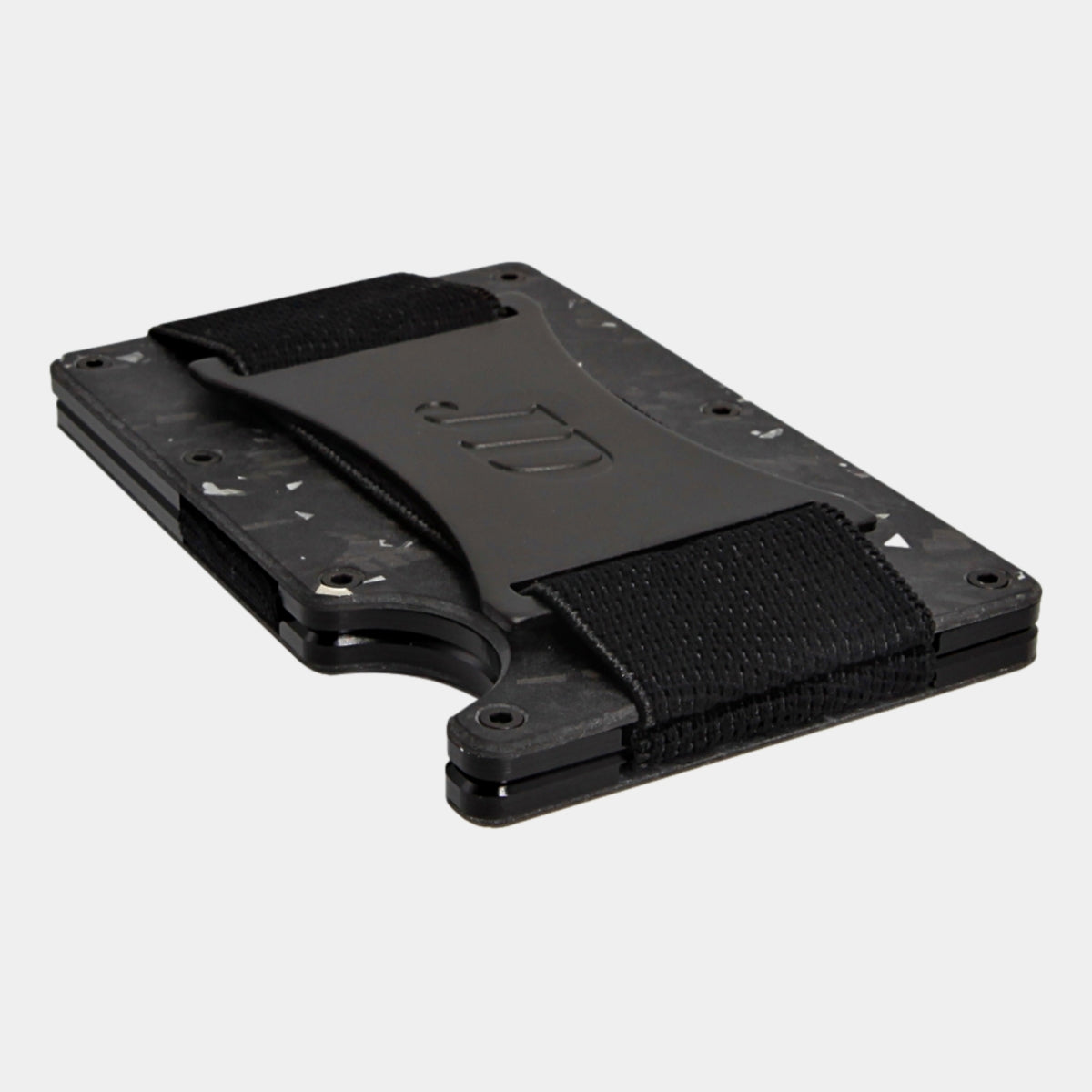 Black/Silver - Carbon - Banda Billetes - Tarjetero