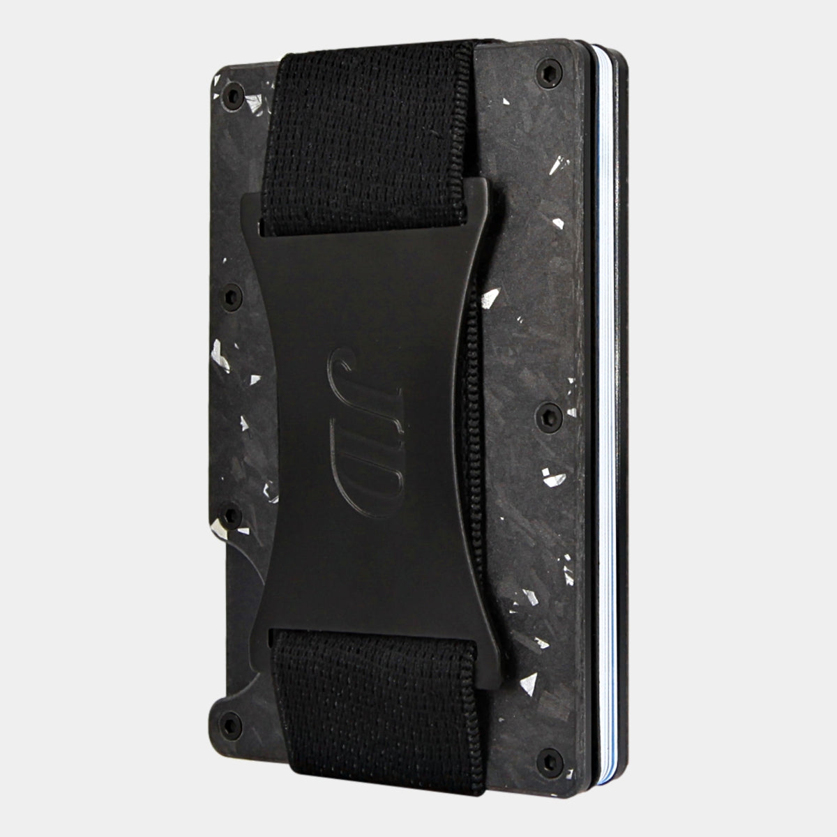 Black/Silver - Carbon - Fascia per banconote - Portacarte