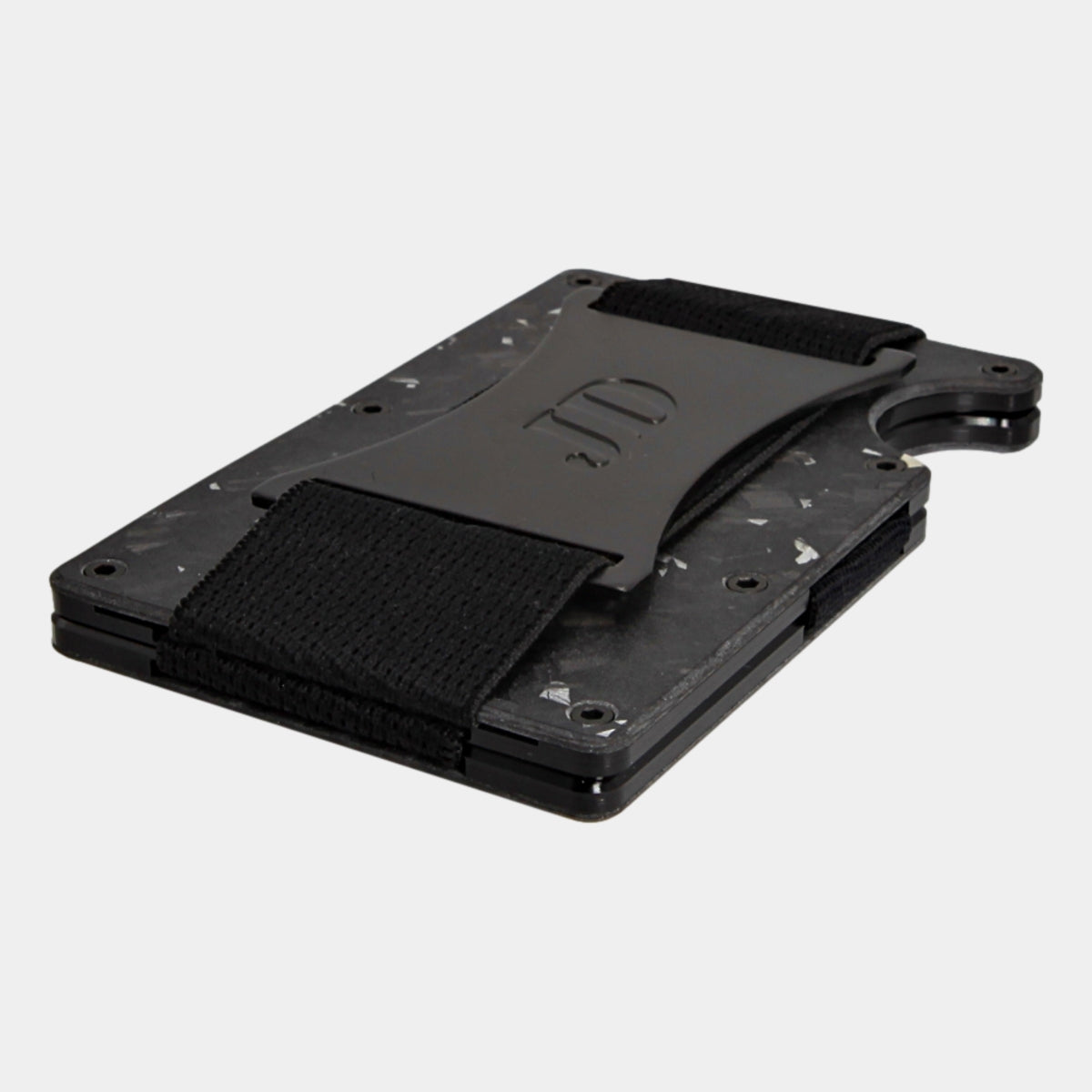 Black/Silver - Carbon - Banda Billetes - Tarjetero