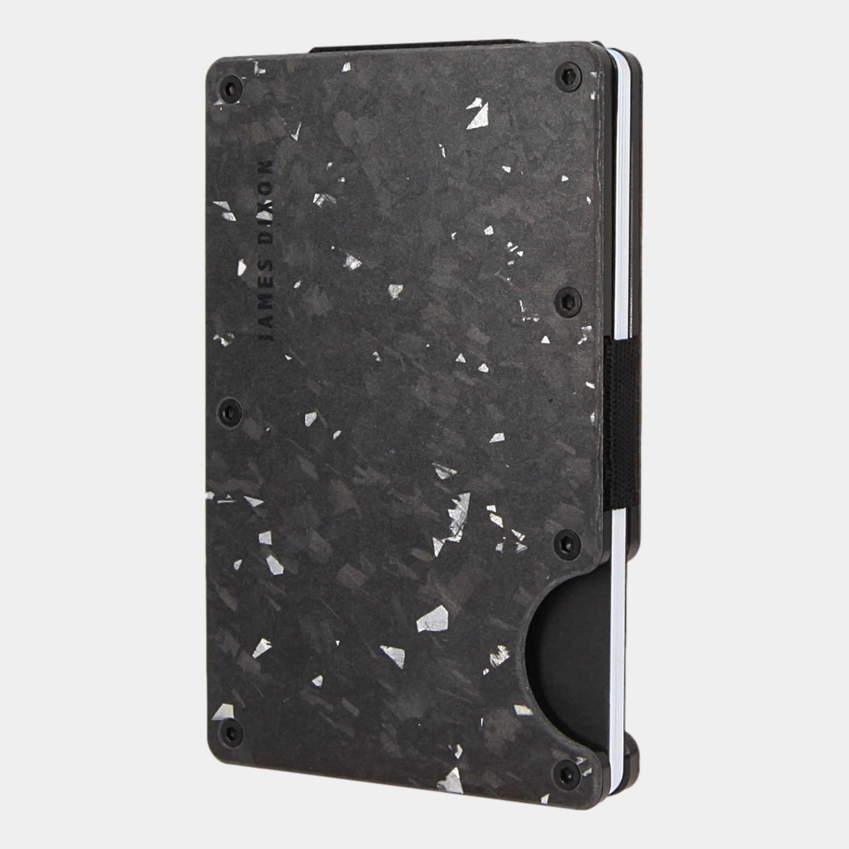Black/Silver - Carbon - Sujeta Billetes - Tarjetero