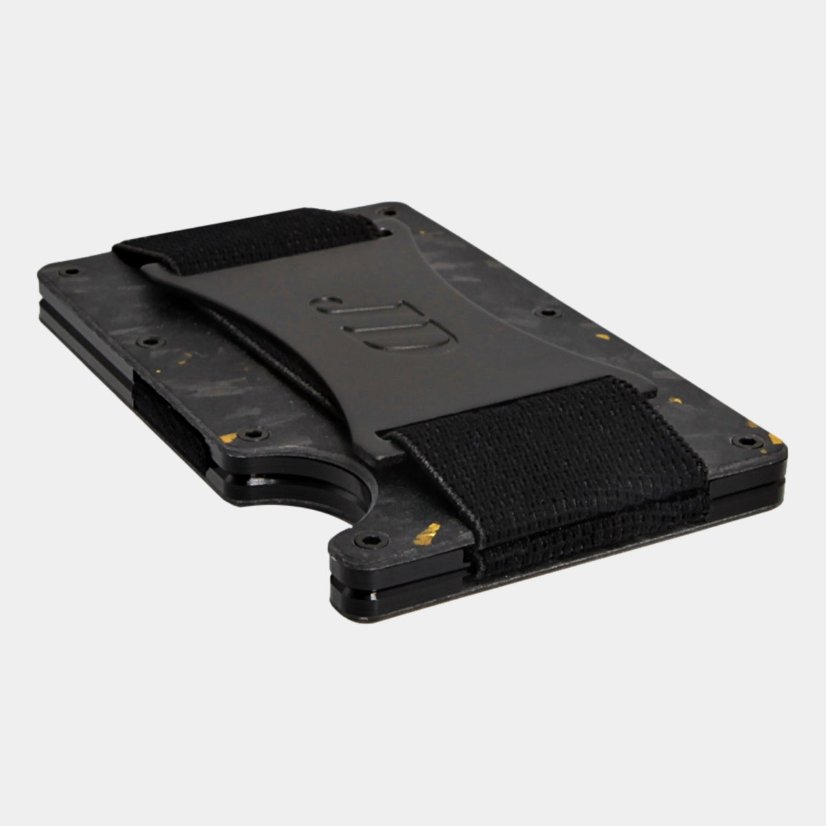 Black/Yellow - Carbon - Banda Billetes - Tarjetero