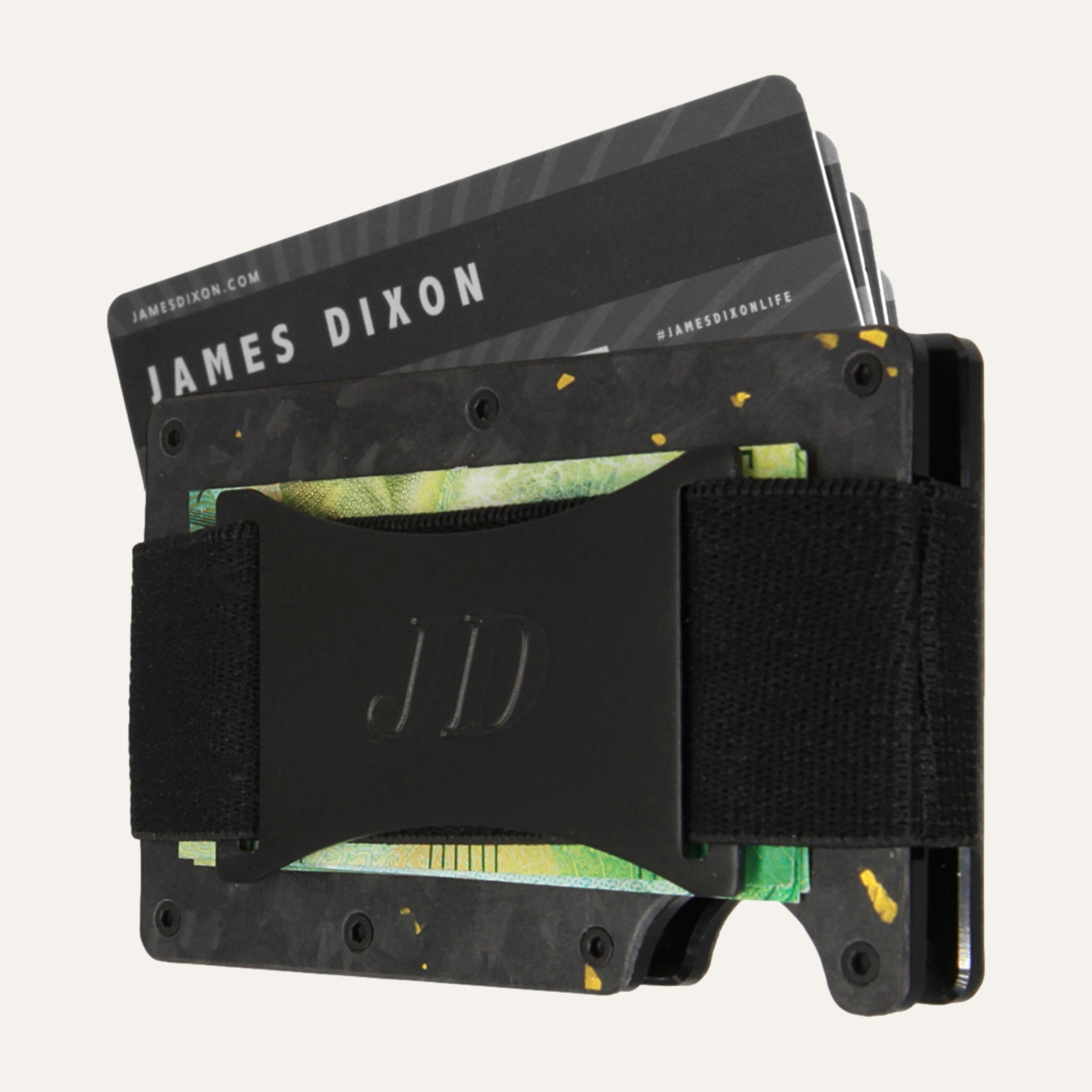 Black/Yellow - Carbon - Cash Strap - Wallet