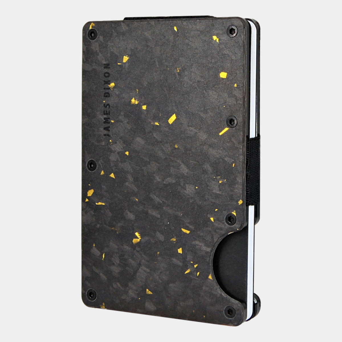 Black/Yellow - Carbon - Banda Billetes - Tarjetero