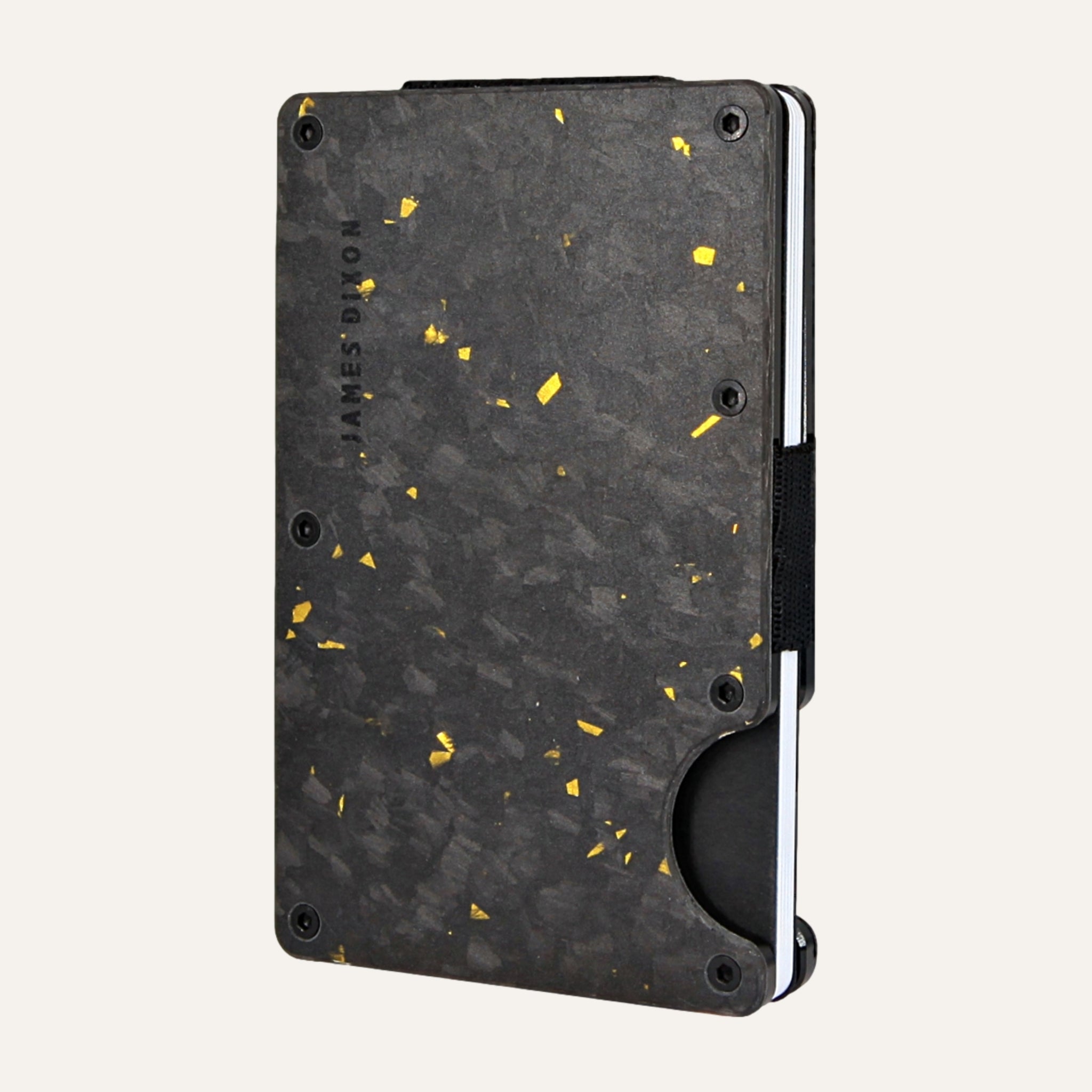 Black/Yellow - Carbon - Cash Strap - Wallet