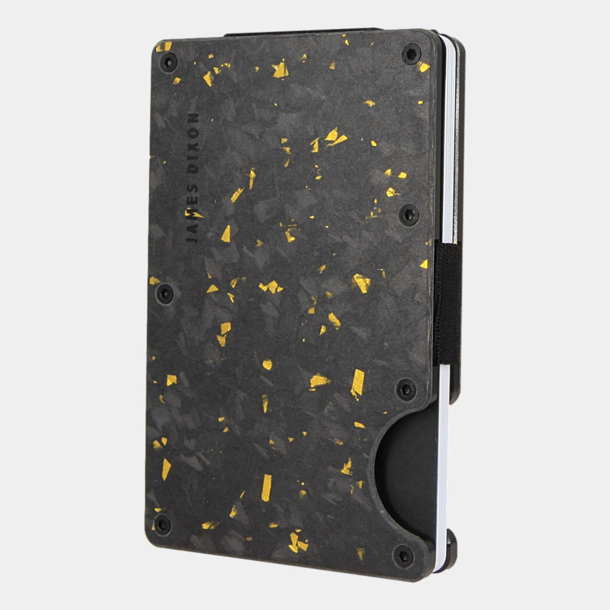Black/Yellow - Carbon - Sujeta Billetes - Tarjetero