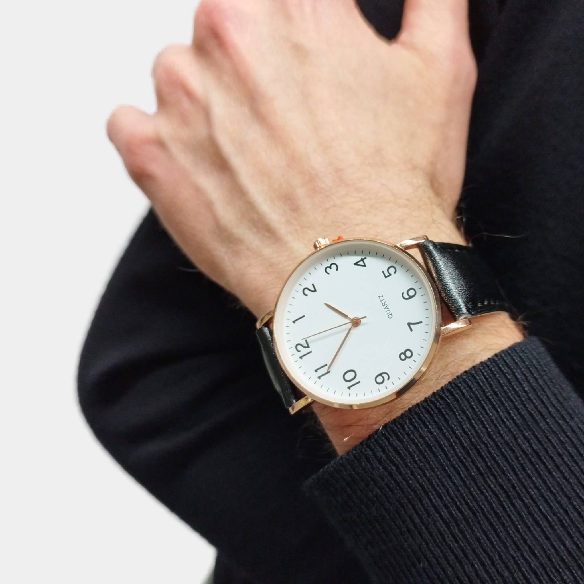 Essential Watch – 39mm Rose Gold & Black
