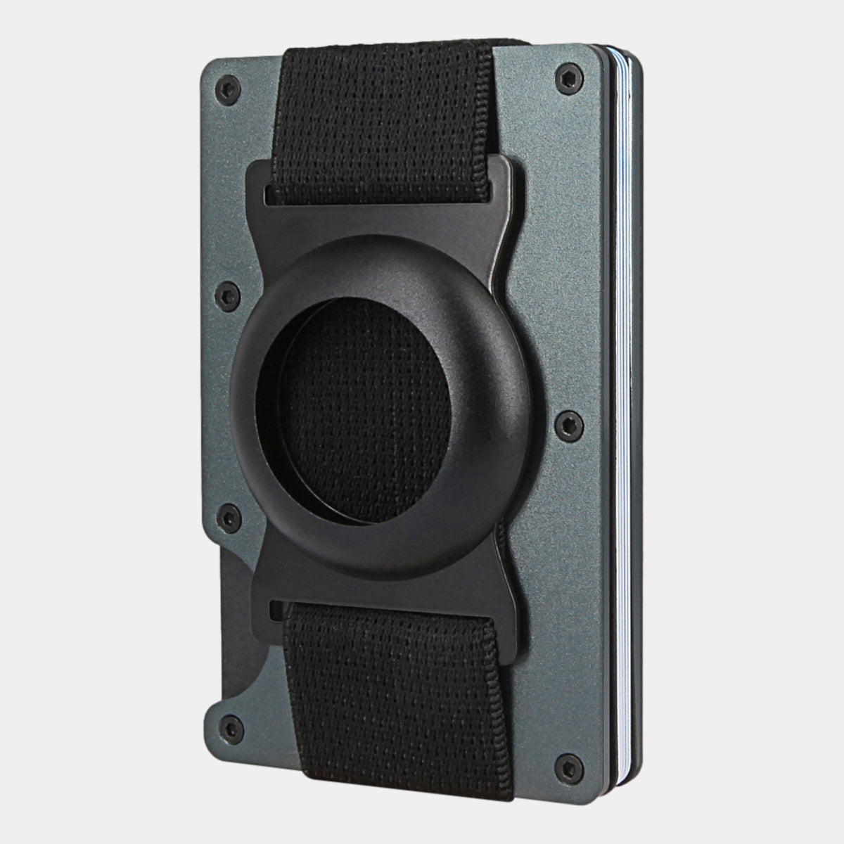 Black - AirTag compatible - Cash Strap