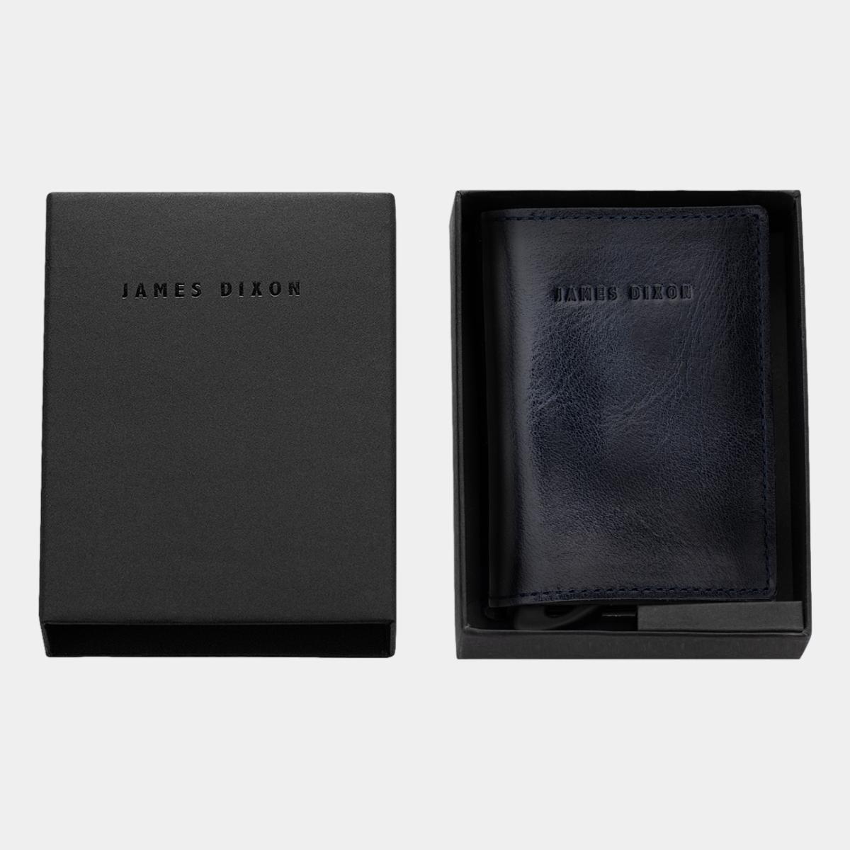 jd0004 james dixon puro classic blue wallet box