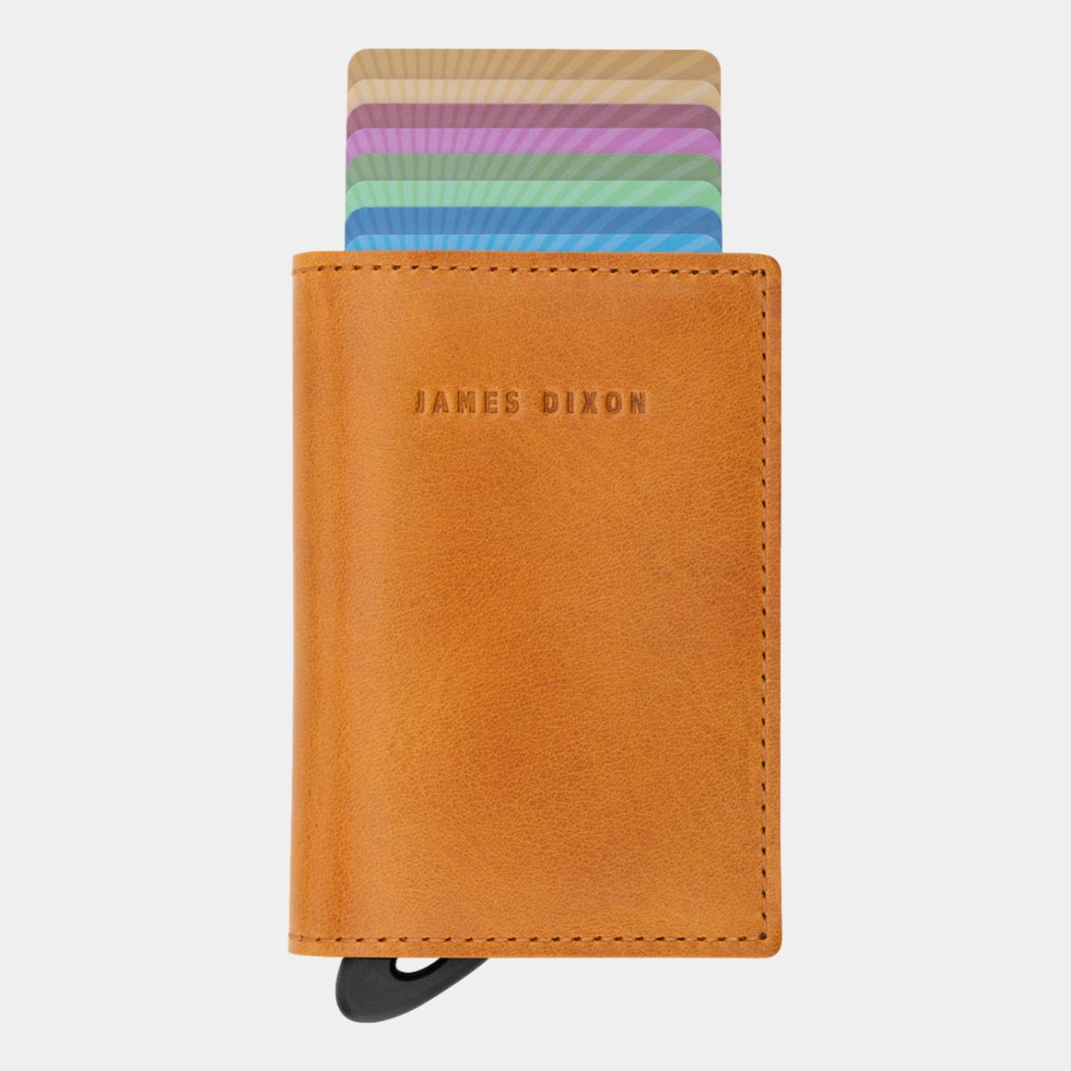 jd0010 james dixon puro classic ochre wallet front