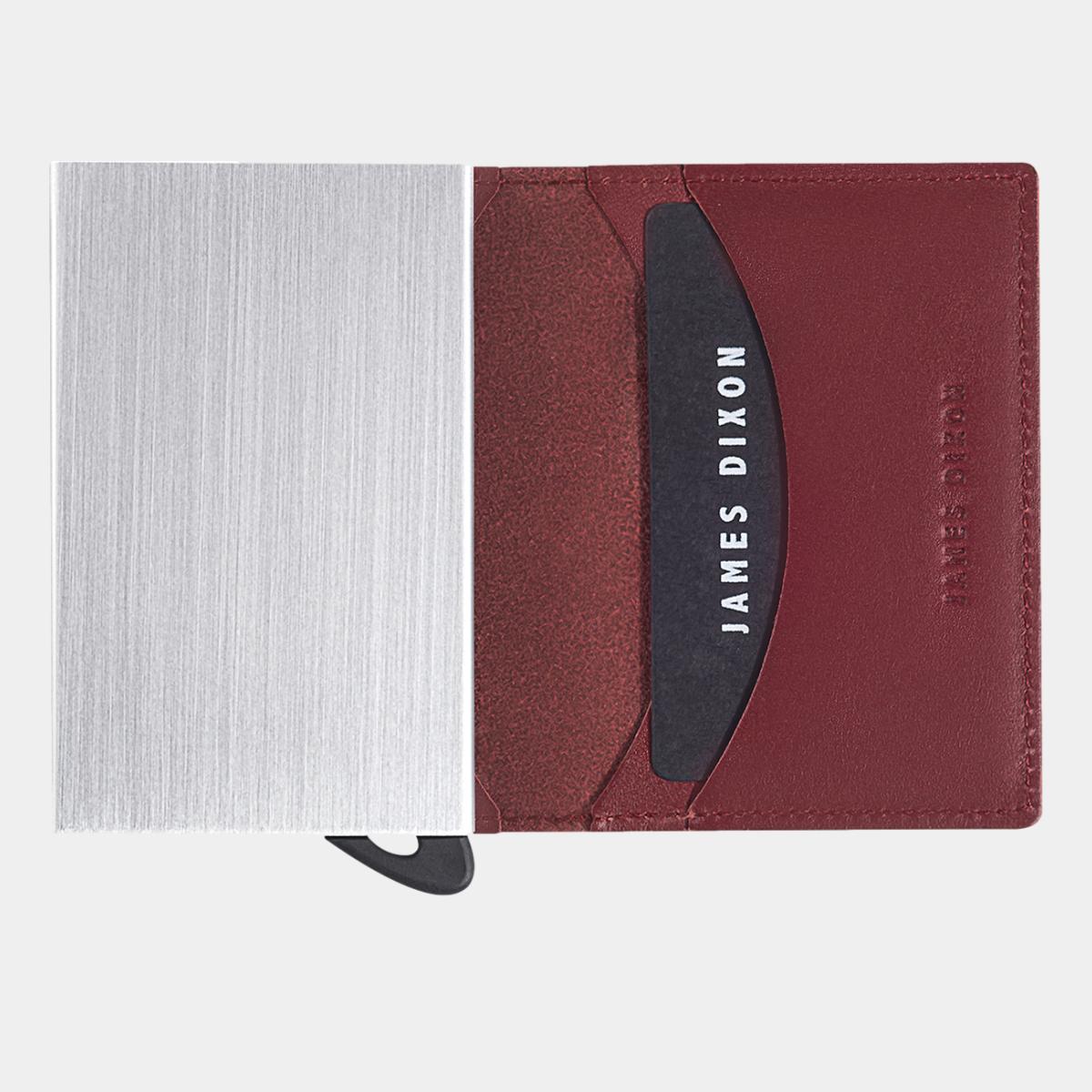jd0018 james dixon puro one red wallet open