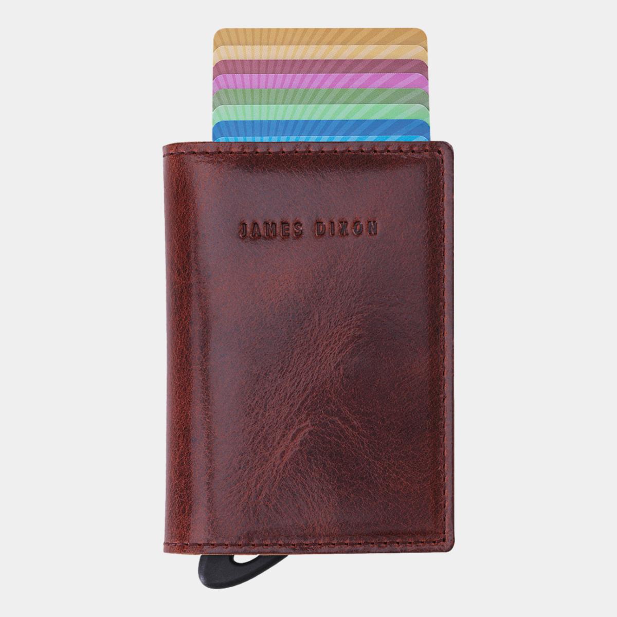 jd0020 james dixon puro classic cherry tree red coin pocket wallet front