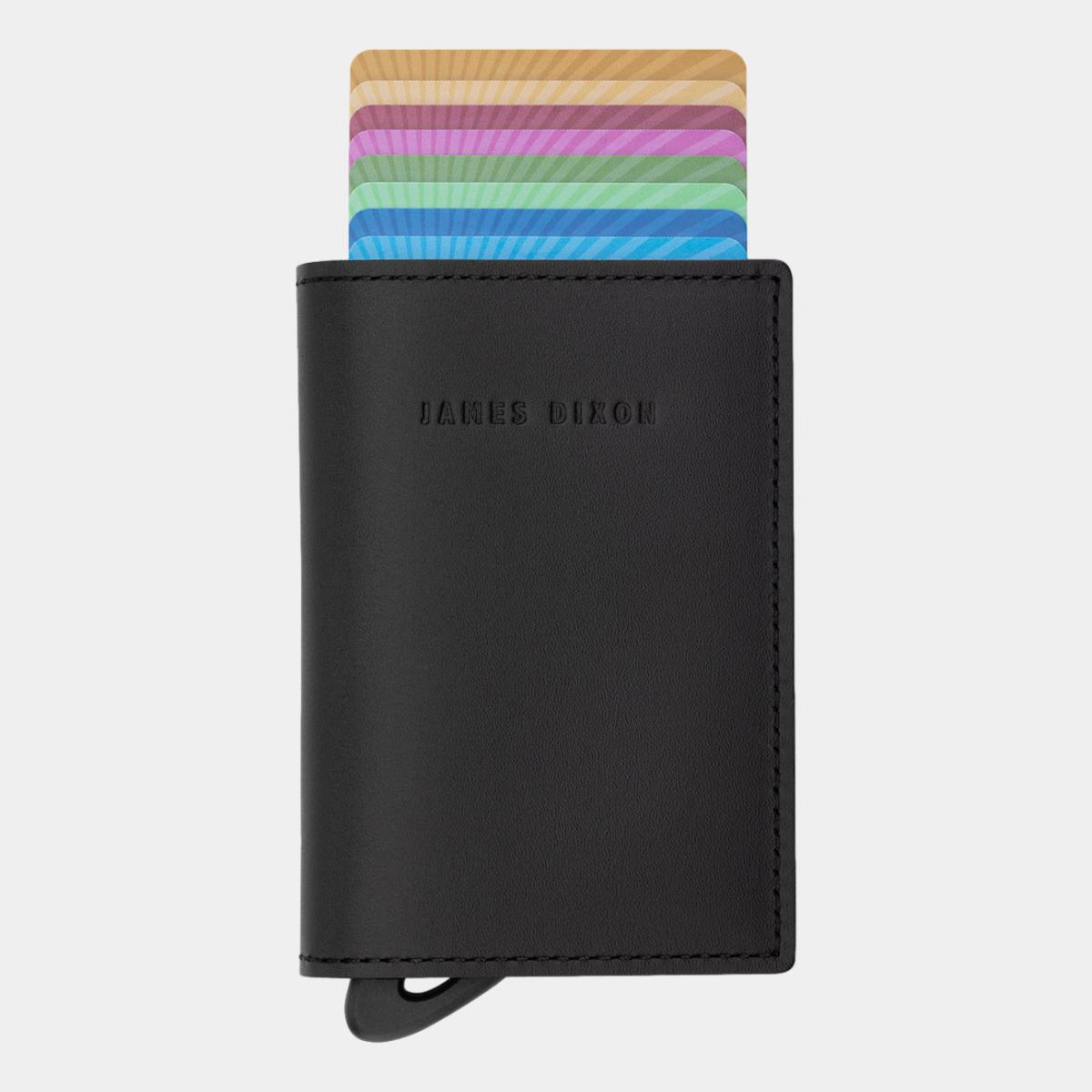 jd0021 james dixon puro one all black wallet front