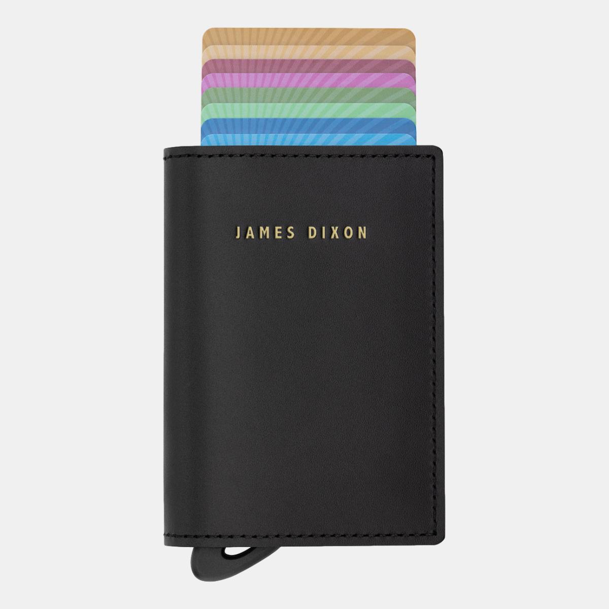 jd0022 james dixon puro one black gold wallet front