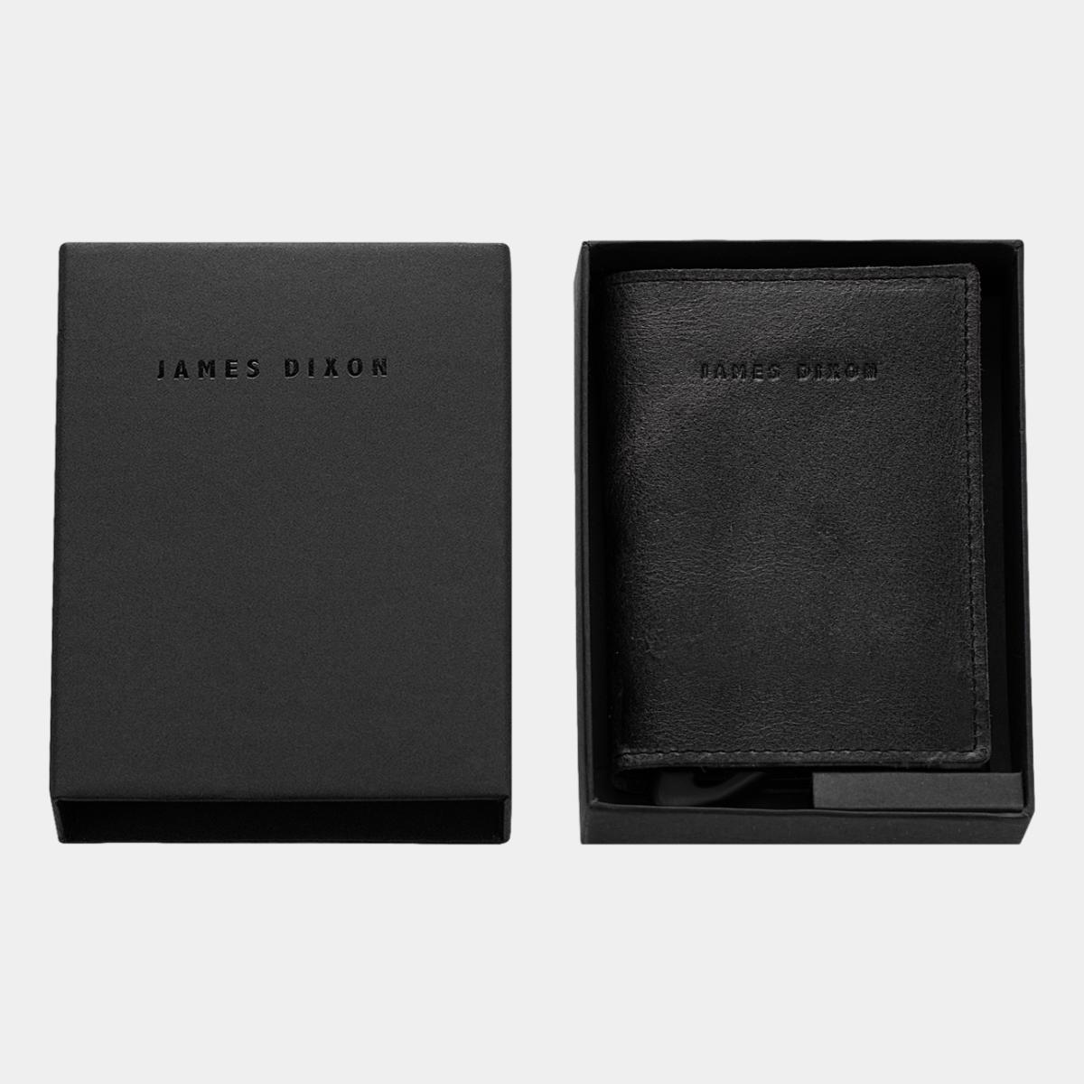 jd0024 james dixon puro raw all black wallet box