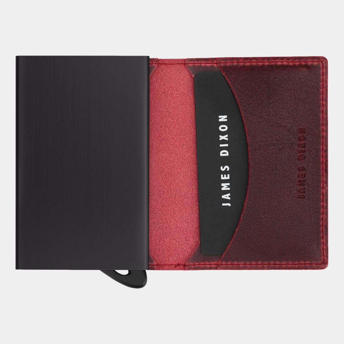 jd0026 james dixon puro raw red wallet open