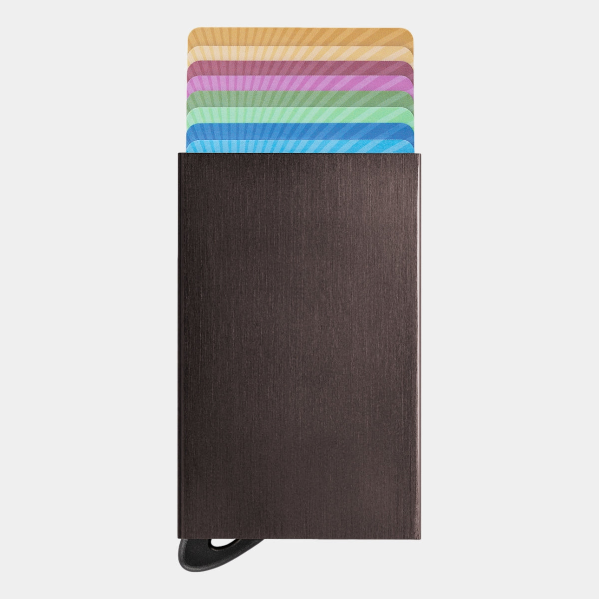 jd0050 james dixon solo tobacco brown card holder front