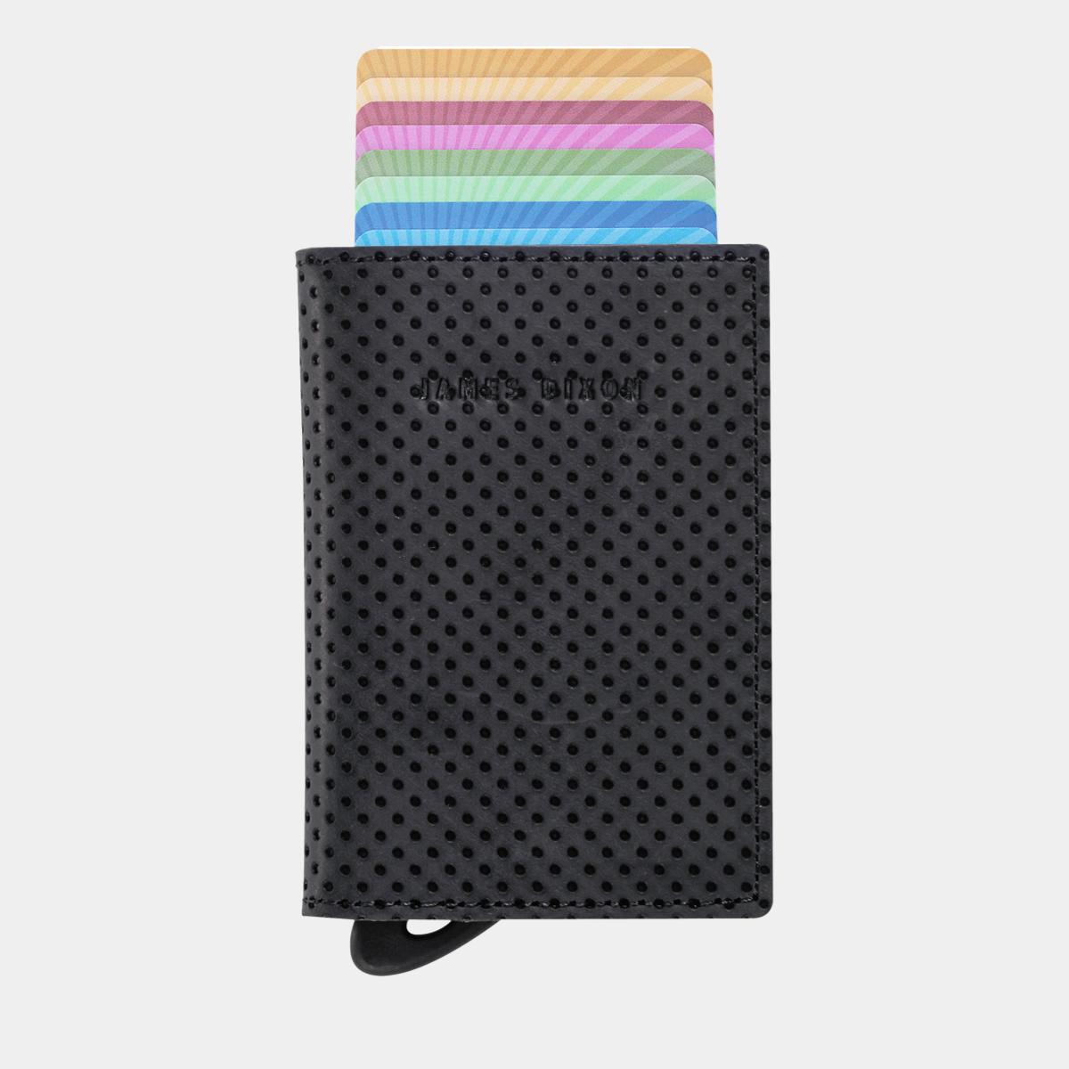 jd0057 james dixon puro racing all black wallet front